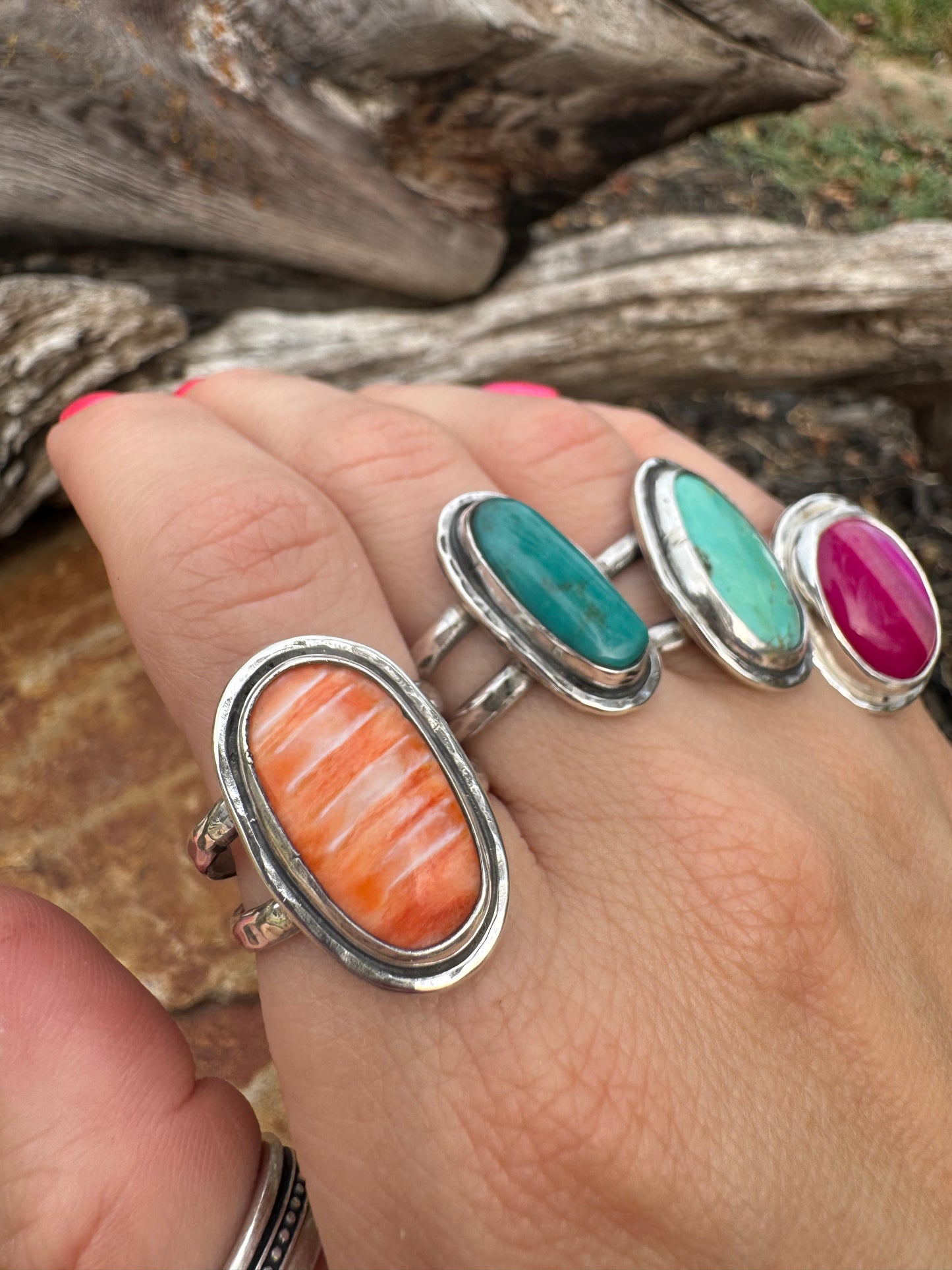 Sunset Spiny Oyster Ring size 9