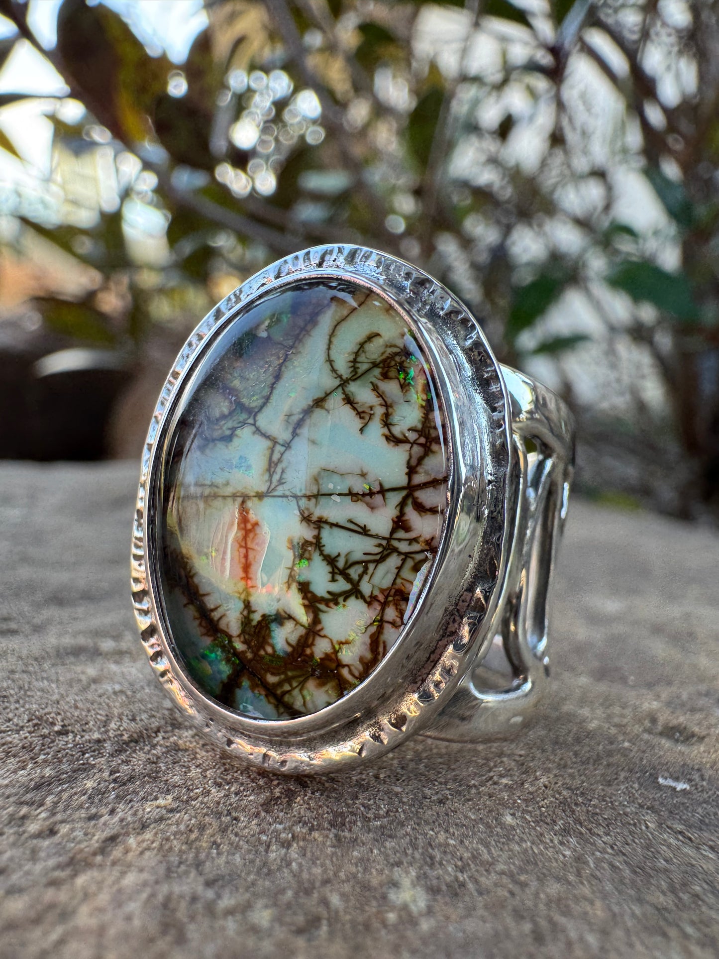 Monarch Opal Doublet Ring size 8.5