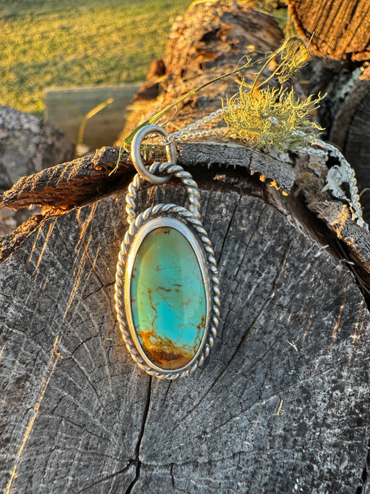 Kings Manassa Rope detail Pendant