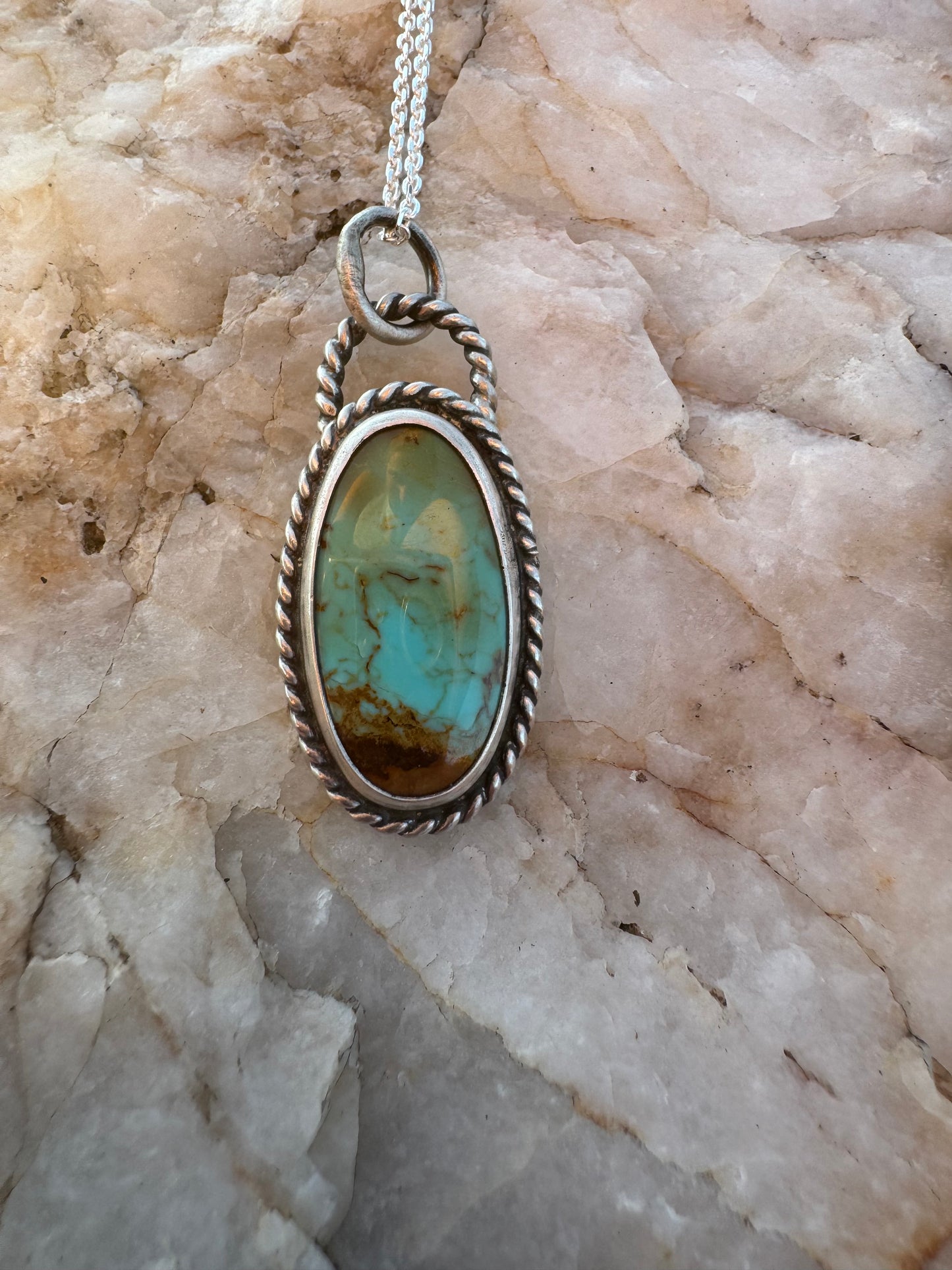 Kings Manassa Rope detail Pendant