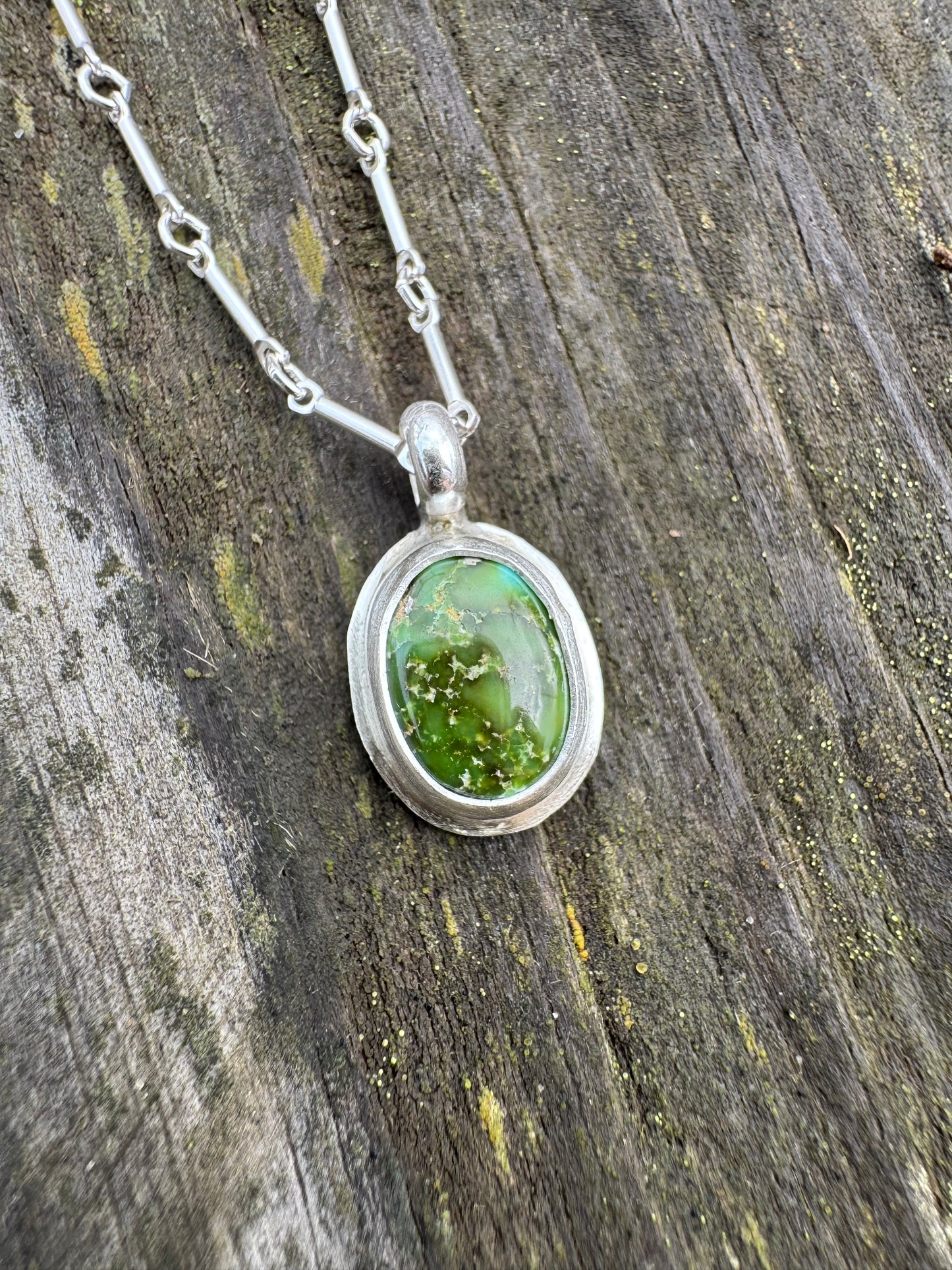 Green Sonoran Gold Dainty pendant