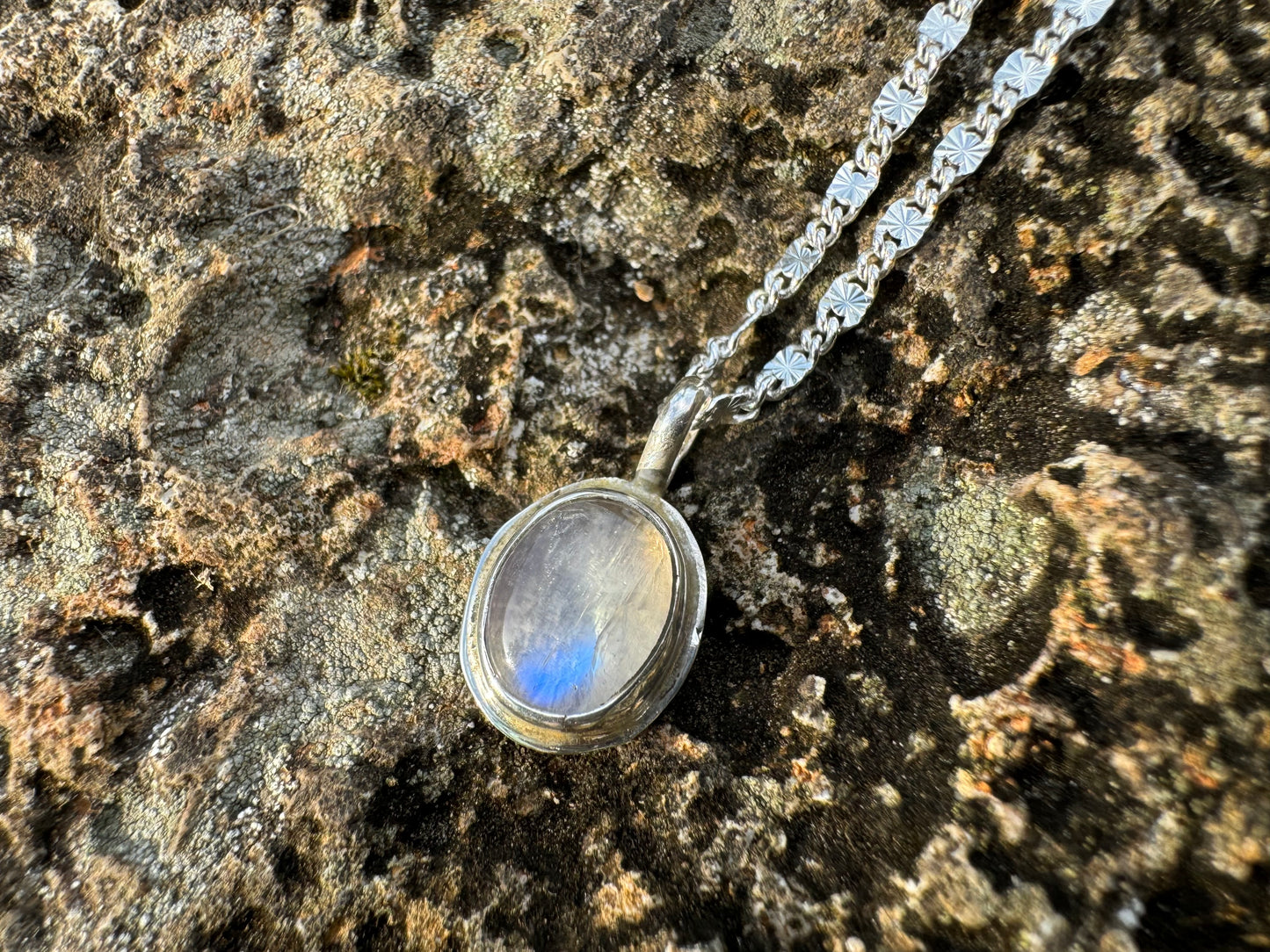 Mini Moonstone necklace