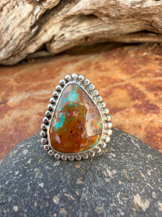 Sonoran Turquoise Earthscape Ring