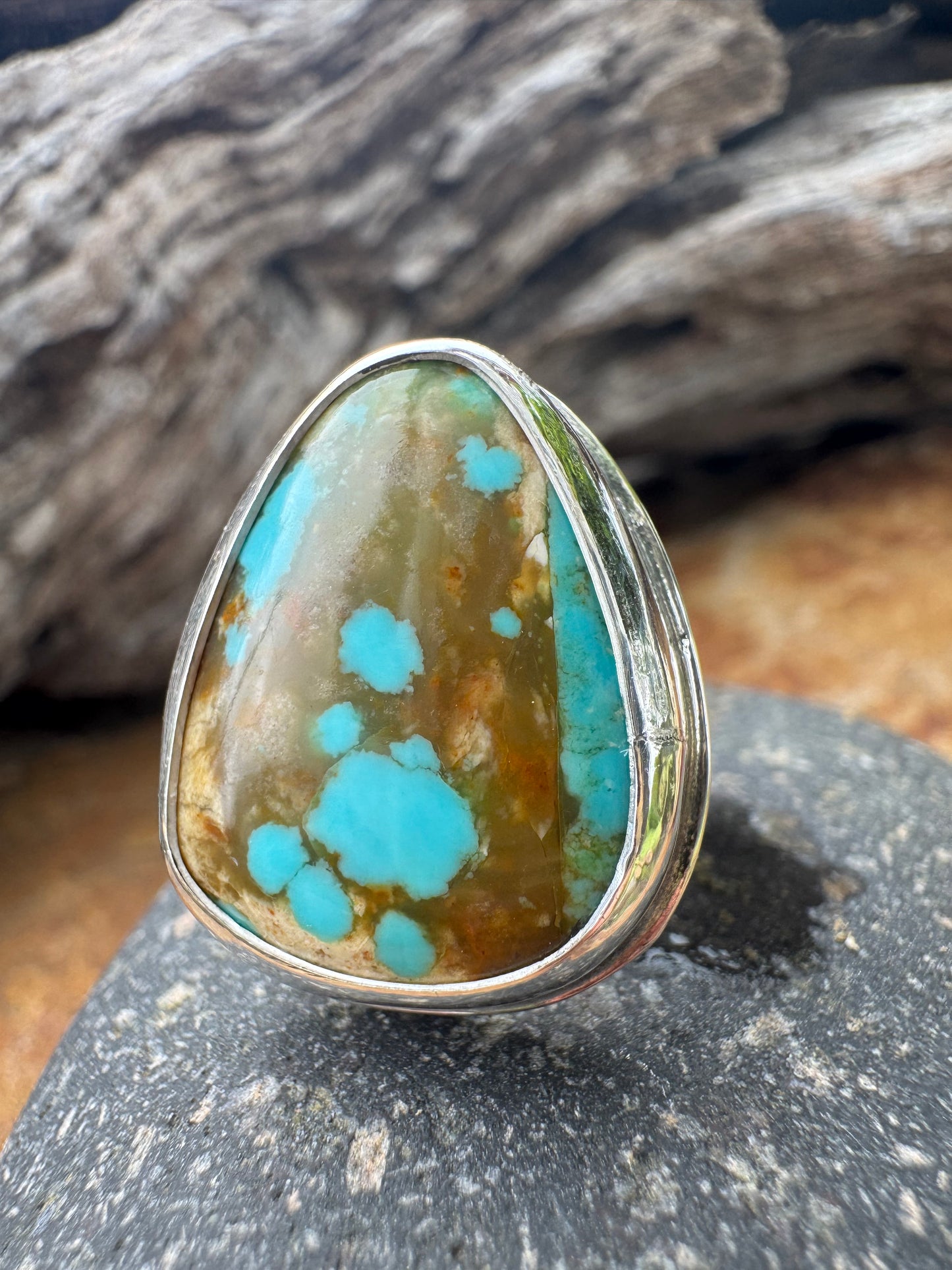 Tyrone turquoise ring size 7