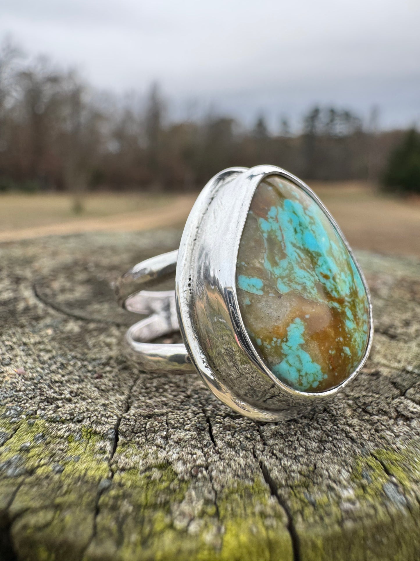 Tyrone turquoise ring size 9