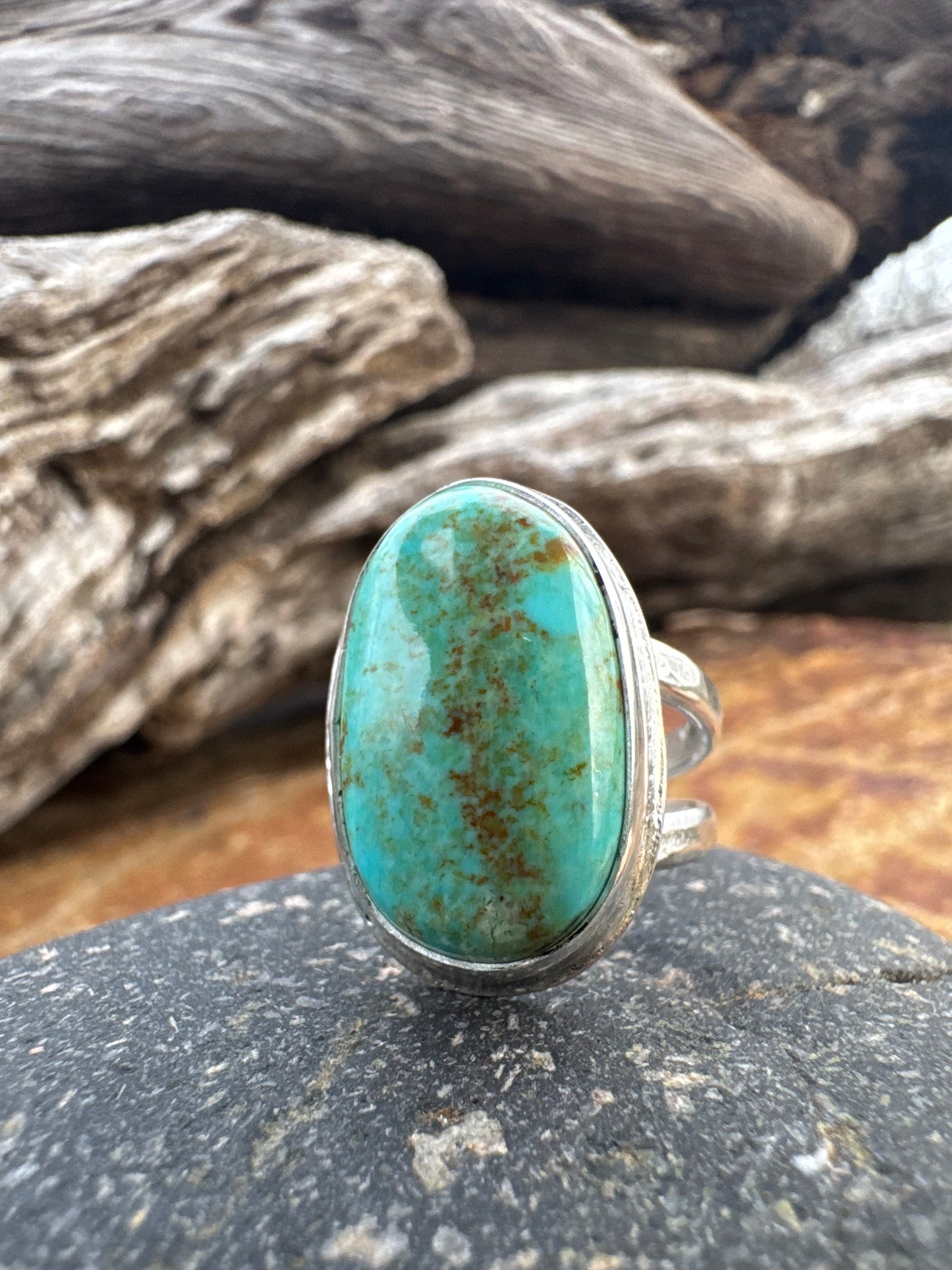 Turquoise ring size 8