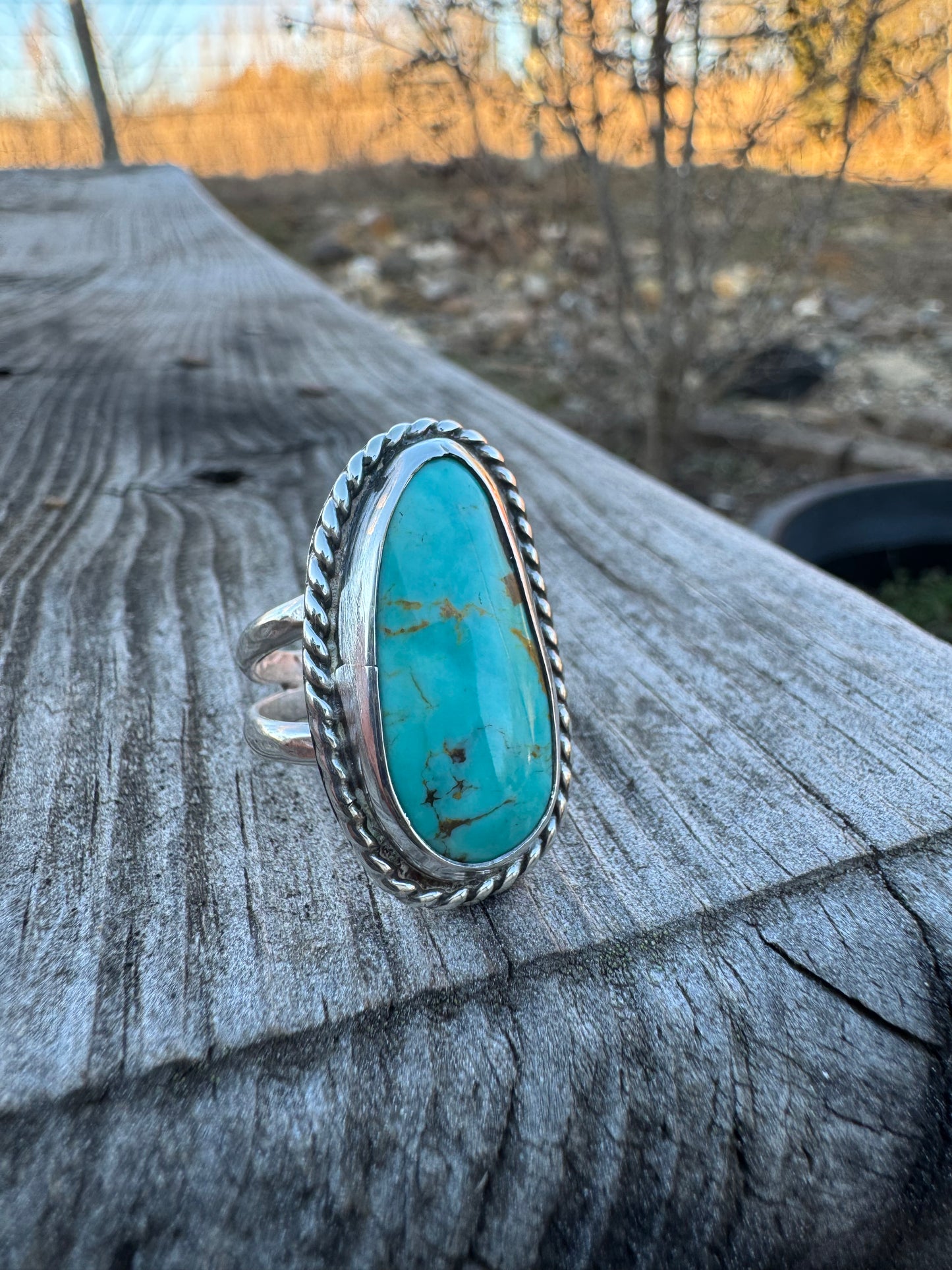 Tyrone turquoise ring size 8.5
