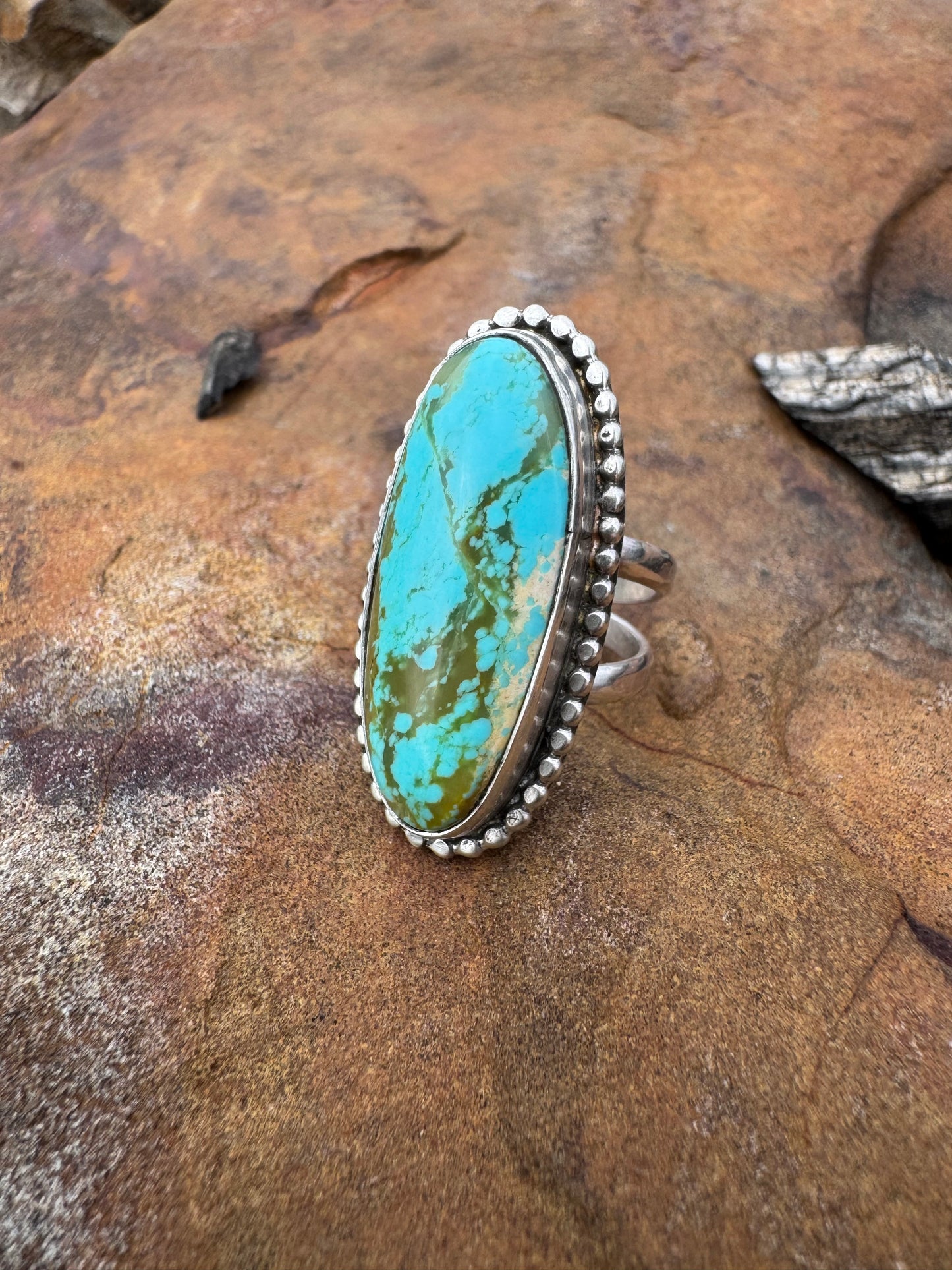 Tyrone turquoise ring size 6