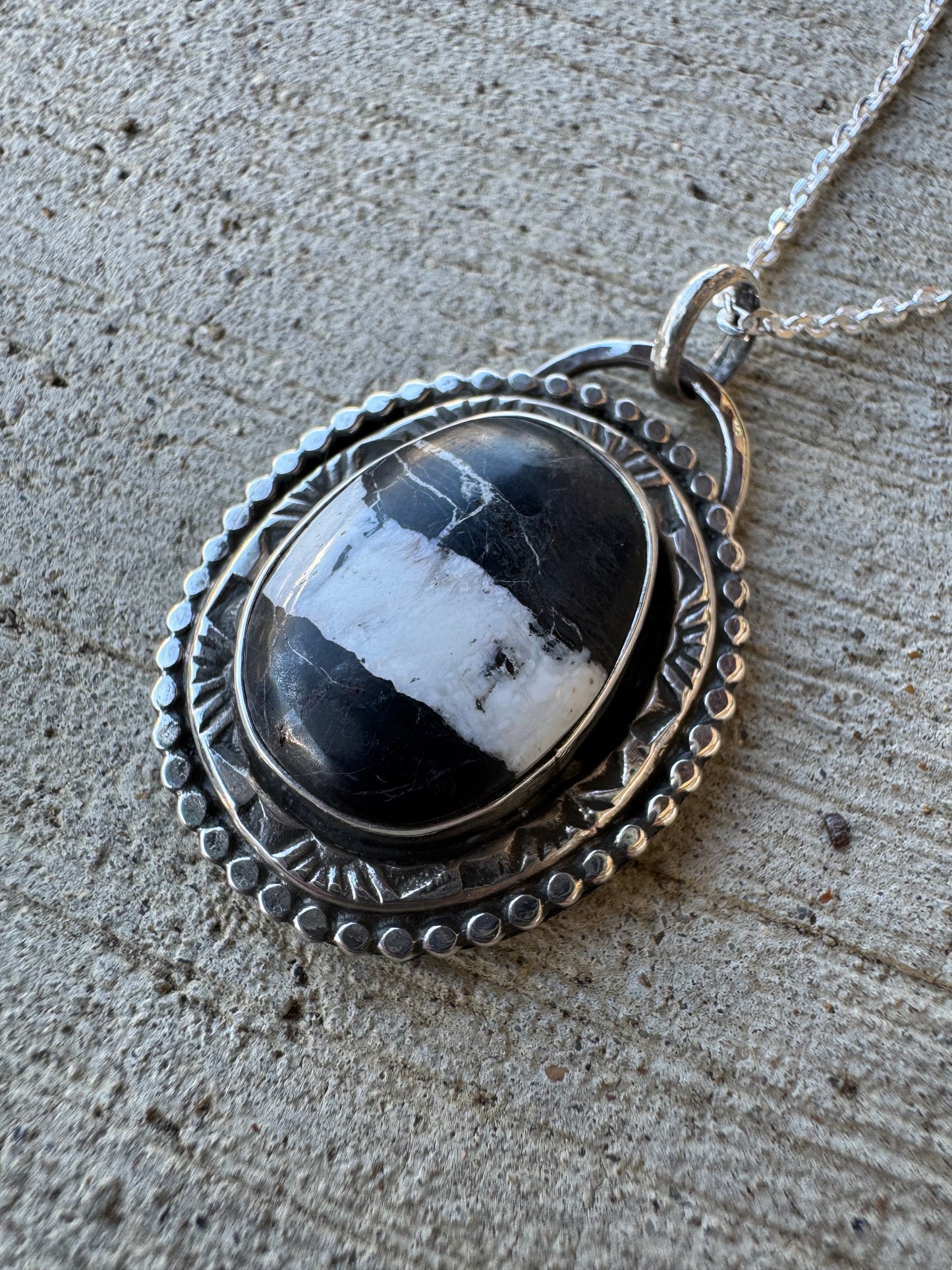 Whit buffalo Turquoise necklace