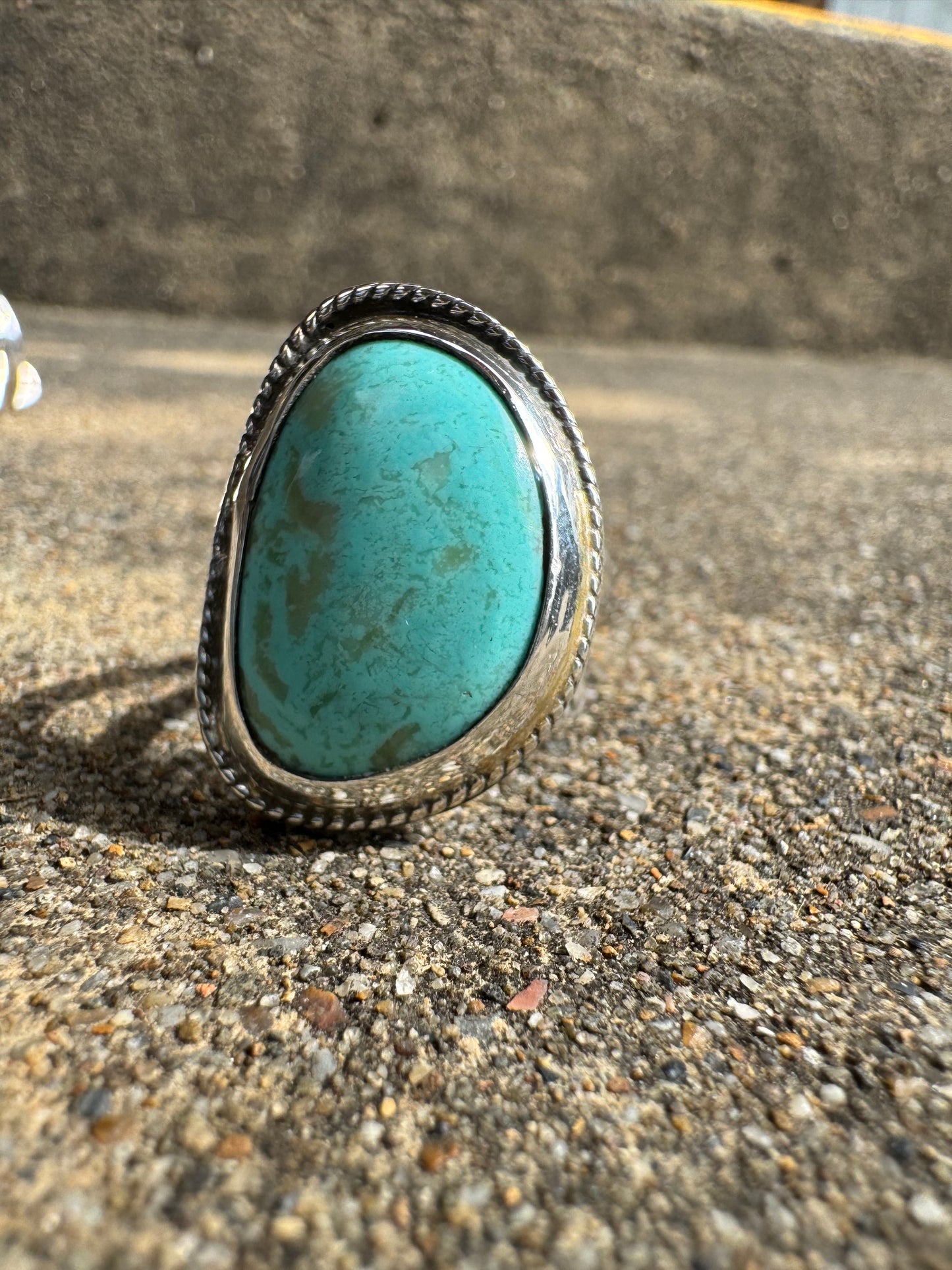 Kingman turquoise ring size 6