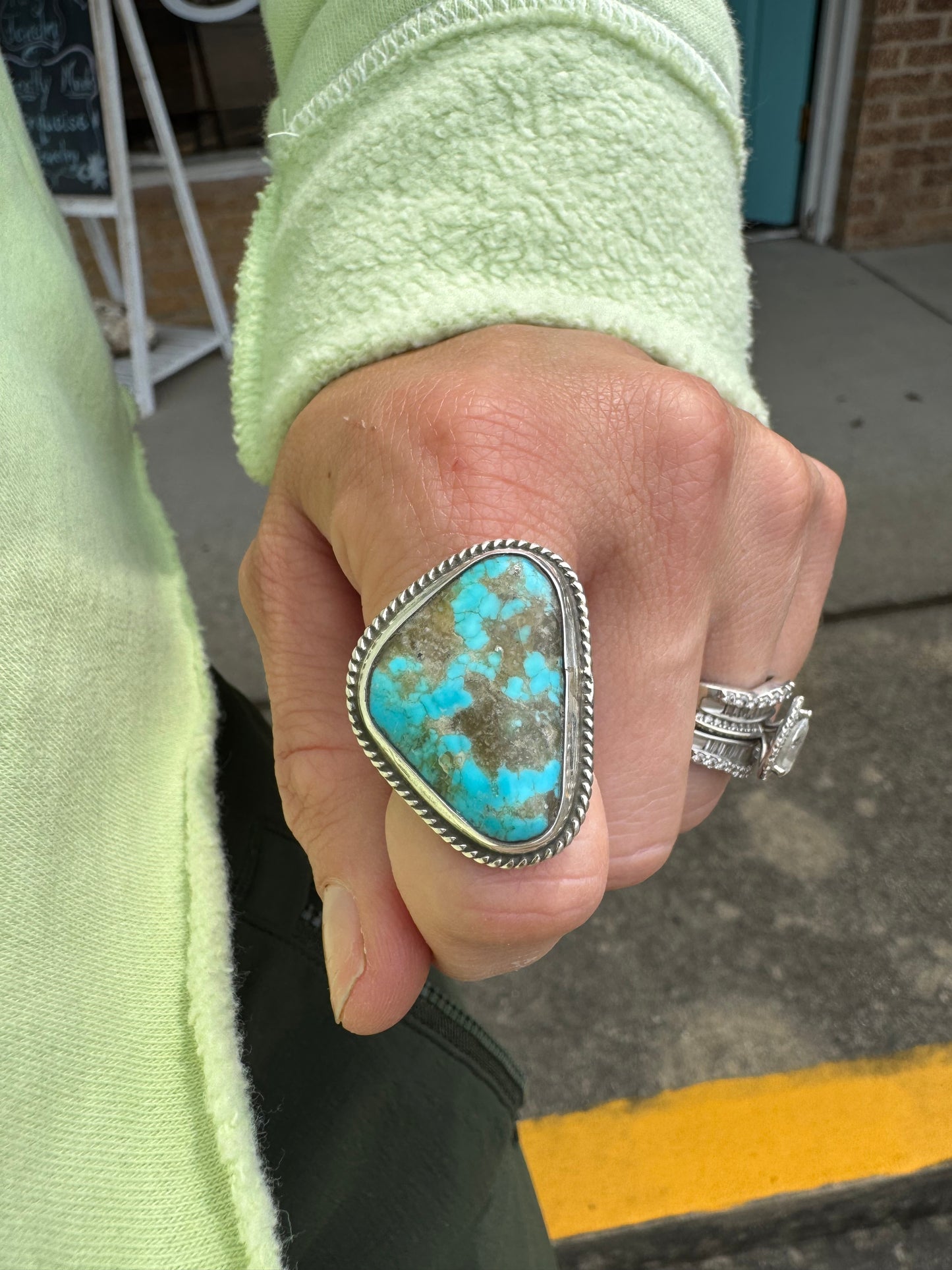 Kingman turquoise ring size 7