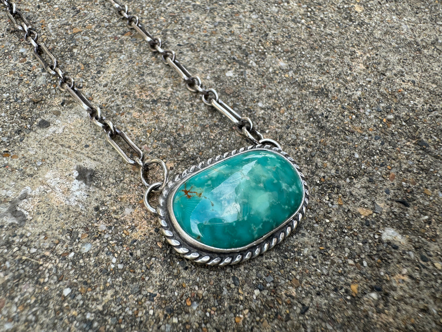 Turquoise Station Necklace