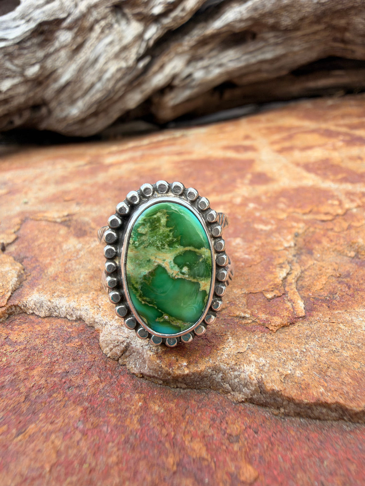 Sonoran Gold Turquoise Ring size 9