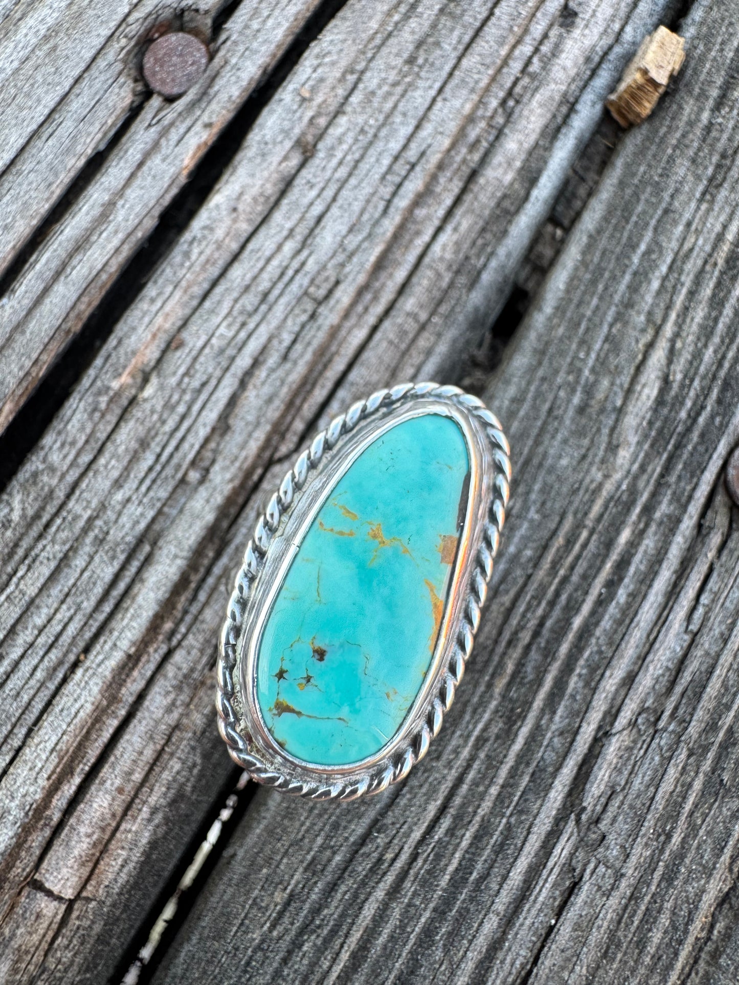 Tyrone turquoise ring size 8.5