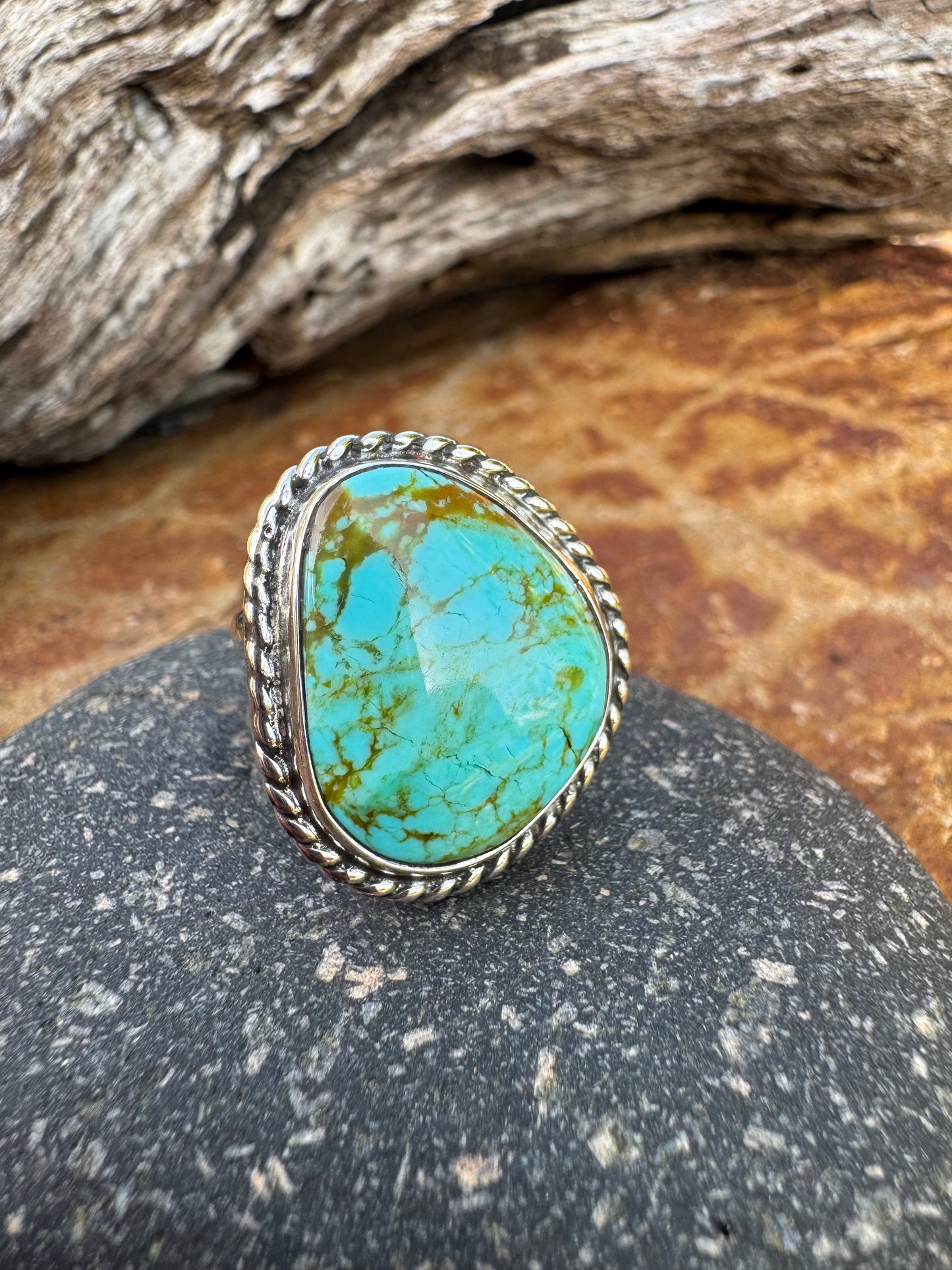 Tyrone Turquoise ring size 7
