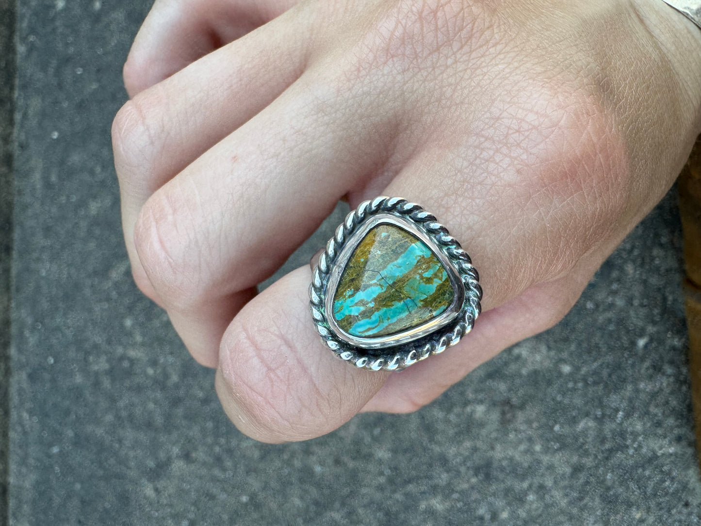 Kings Manassa Turquoise ring size 6