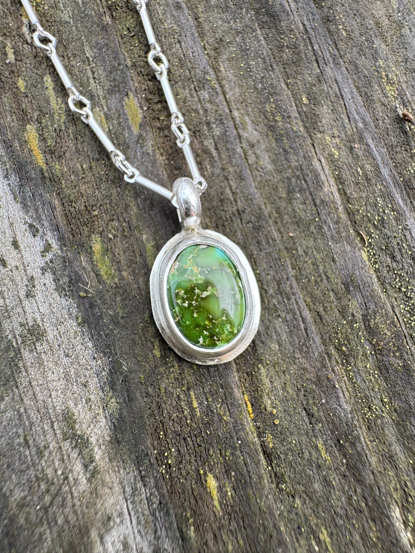 Green Sonoran Gold Dainty pendant