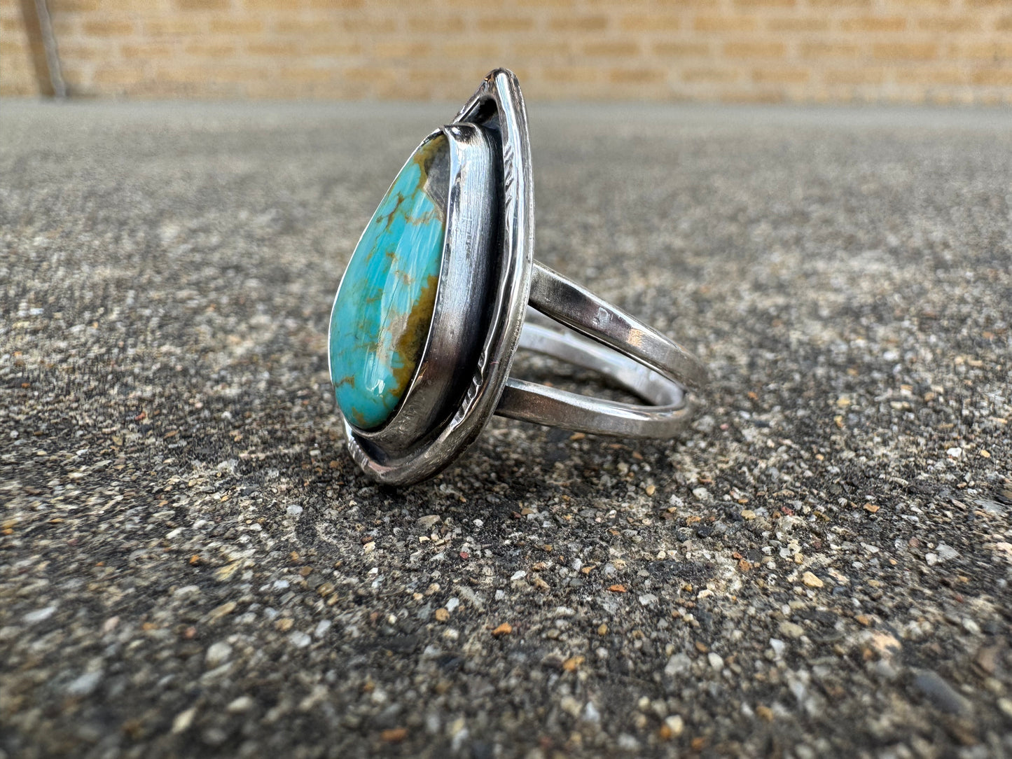 High Desert Turquoise ring size 8