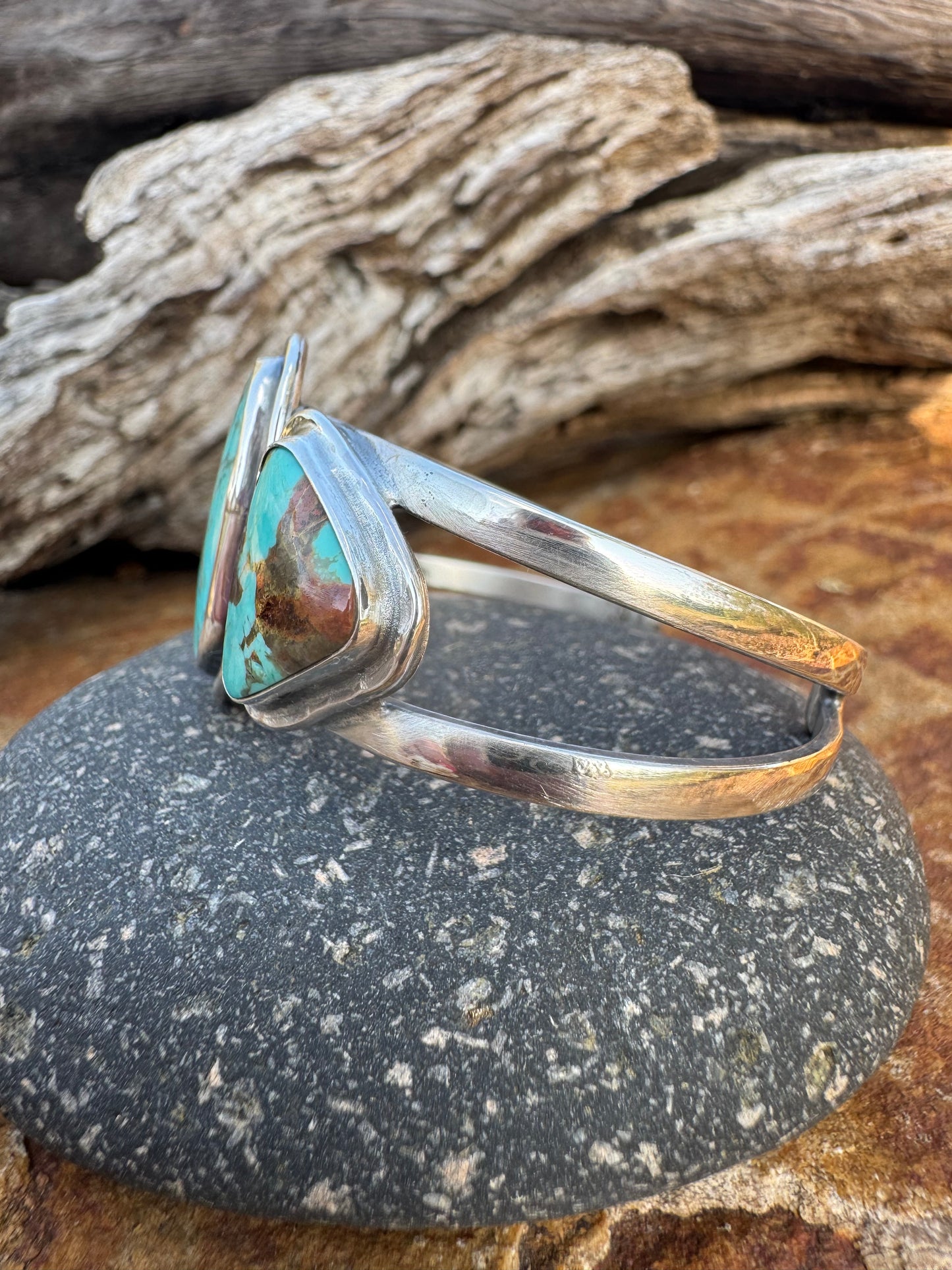 Tyrone Turquoise Statement Cuff