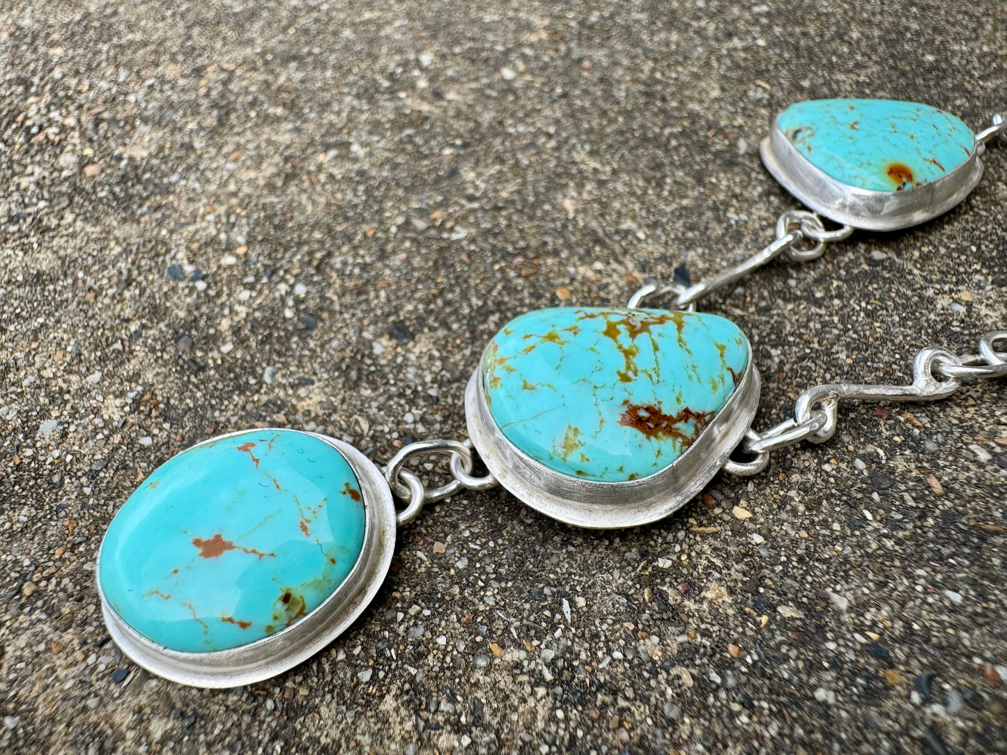 Tyrone Turquoise Statement necklace
