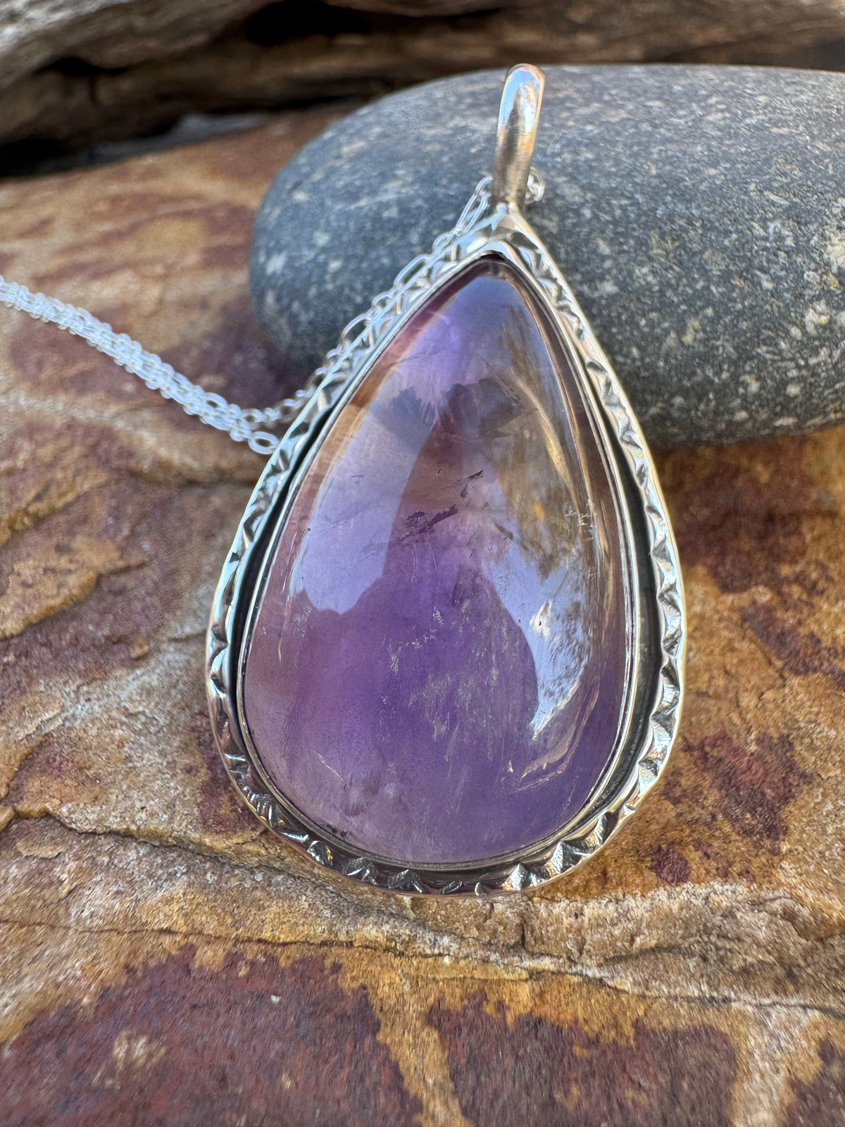 Ametrine Statement Necklace