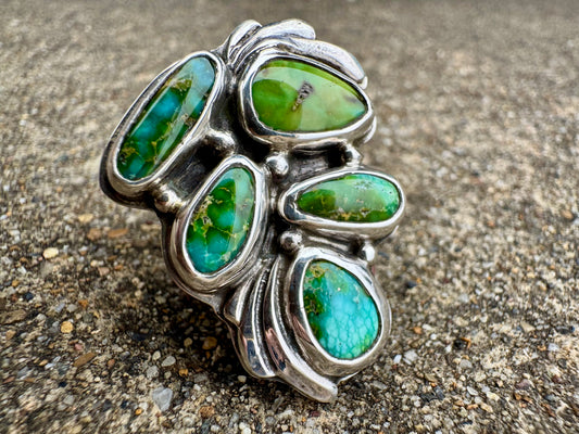 Sonoran Gold Cluster ring size 6.5