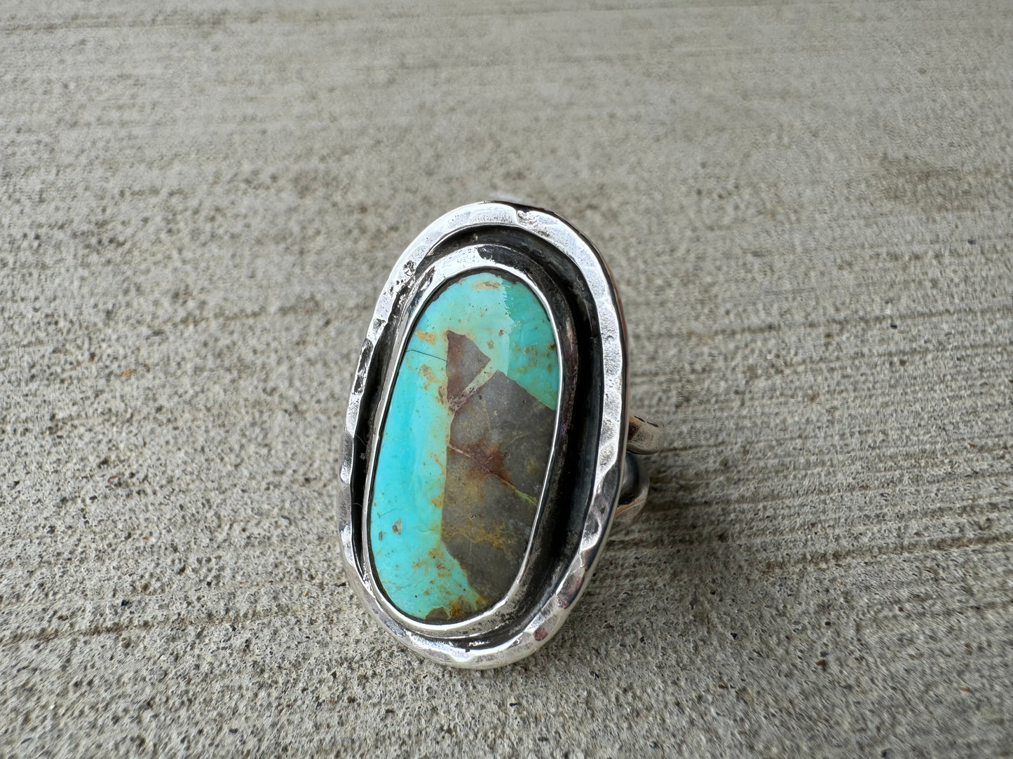 Desert Sky Kingman turquoise ring size 7.5