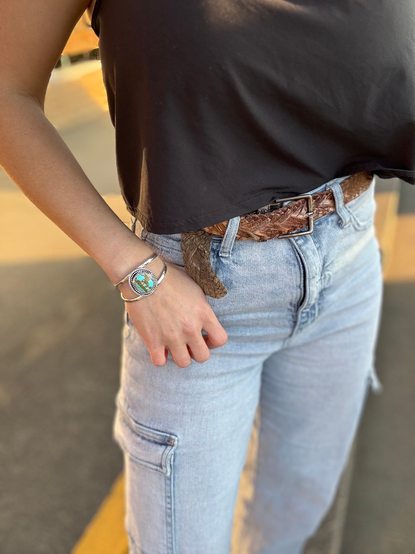 Tyrone Turquoise Cuff Bracelet