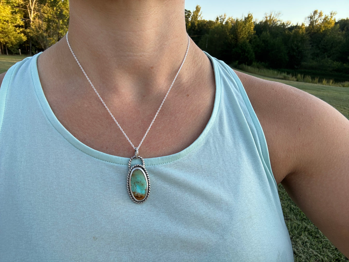 Kings Manassa Rope detail Pendant