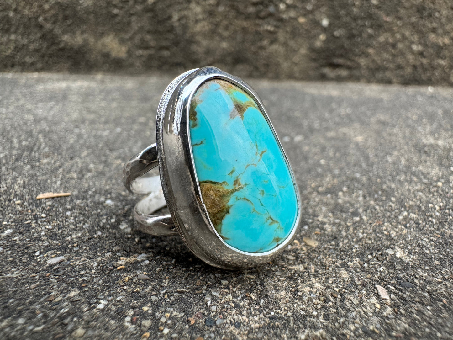 Tyrone turquoise ring size 7.25