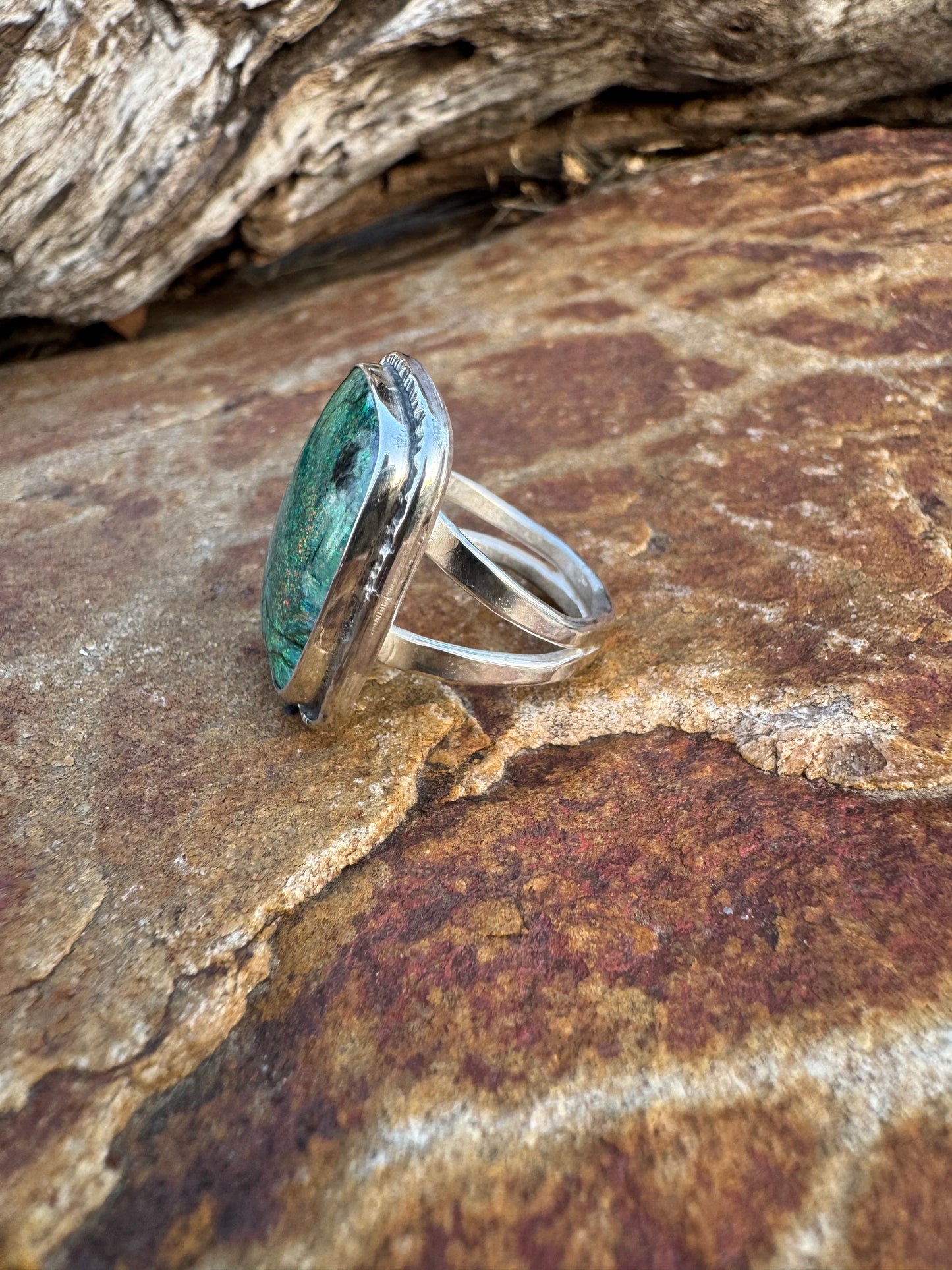 Monarch Opal Doublet Ring size 7.5