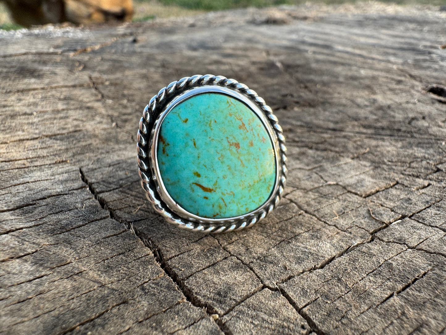 Tyrone turquoise ring size 7.25