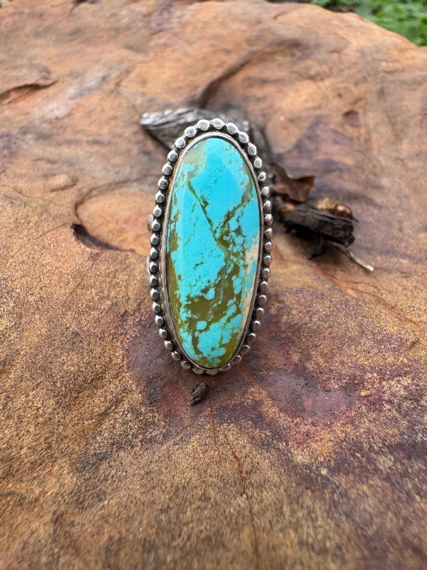 Tyrone turquoise ring size 6
