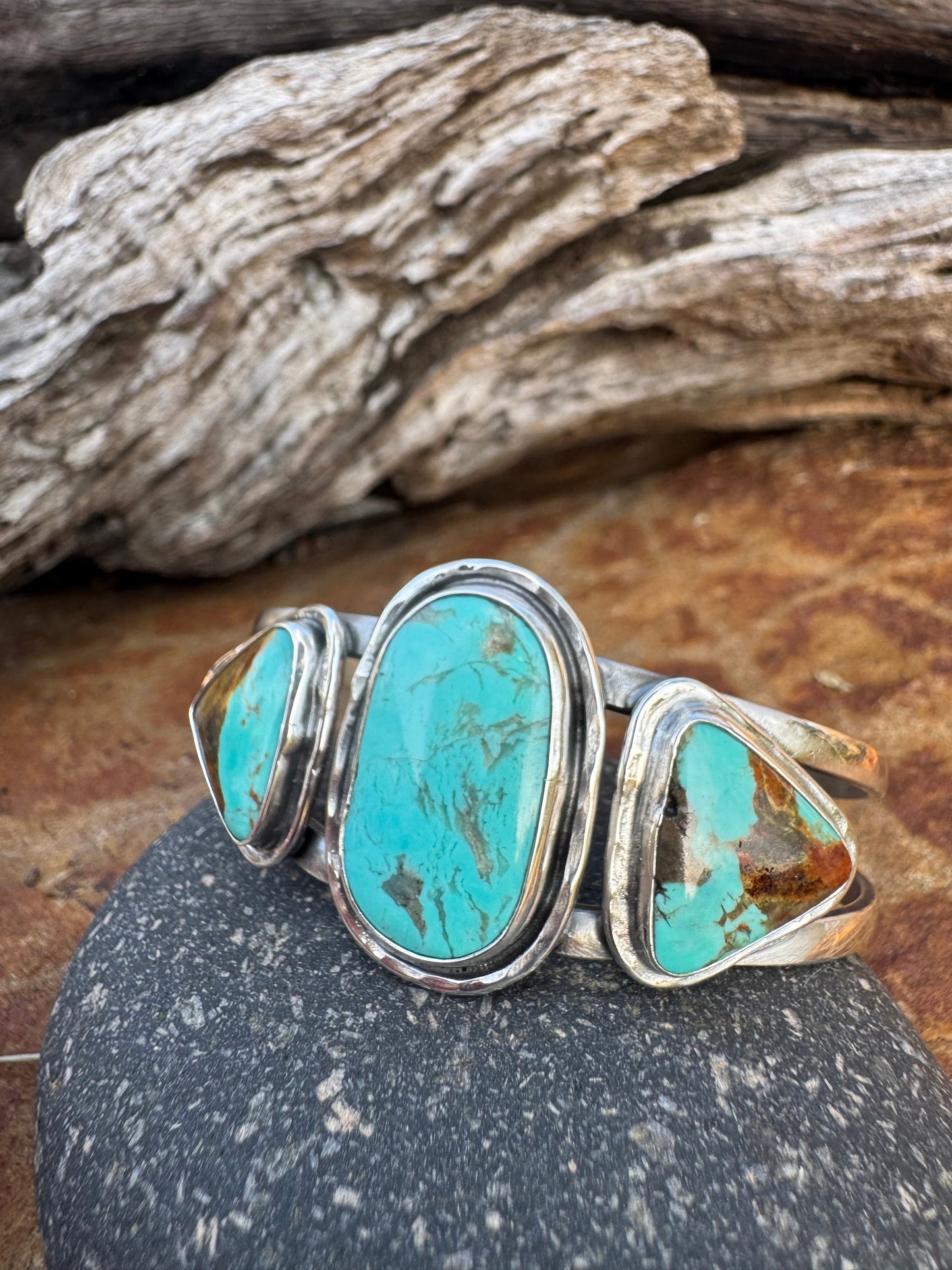 Tyrone Turquoise Statement Cuff
