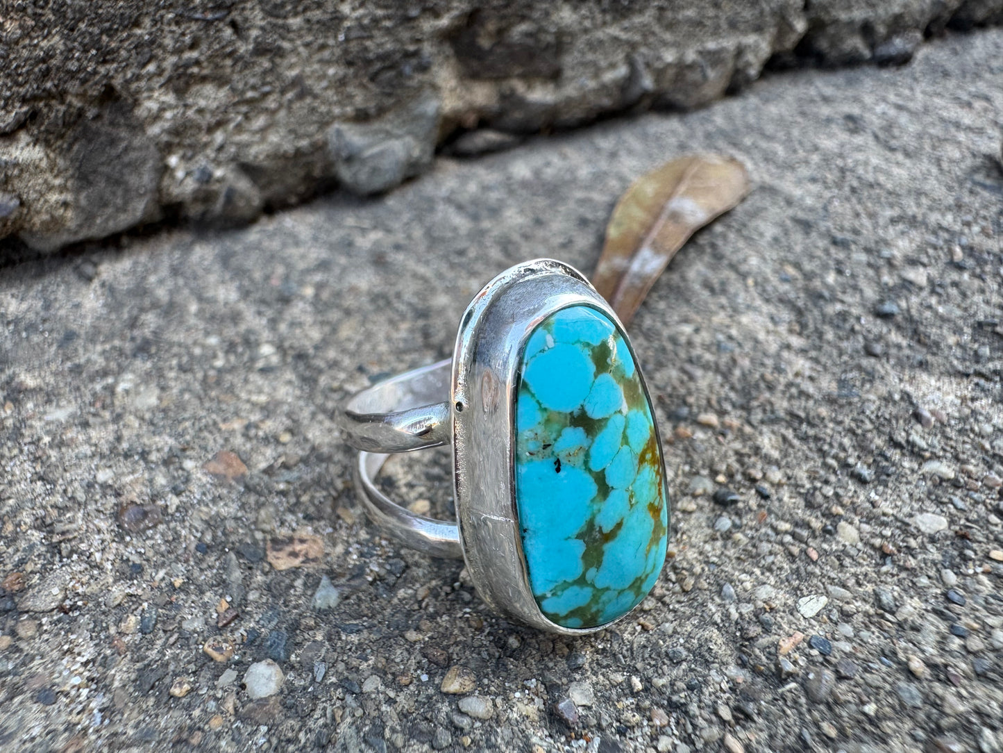Tyrone turquoise ring size 7.5