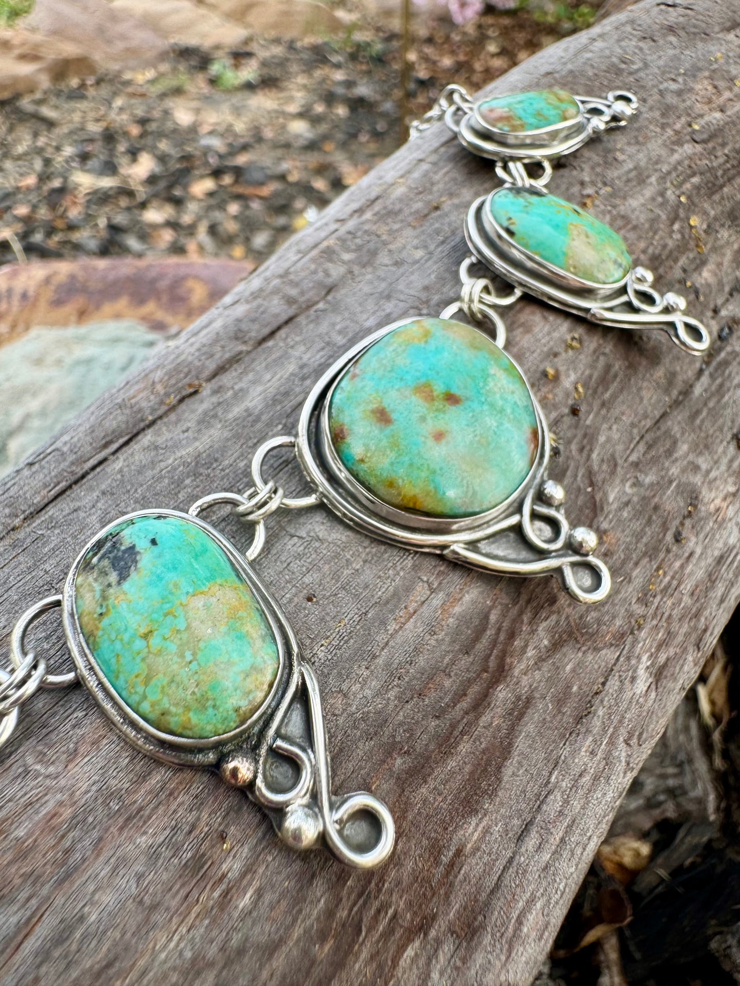Tyrone turquoise Statement Necklace