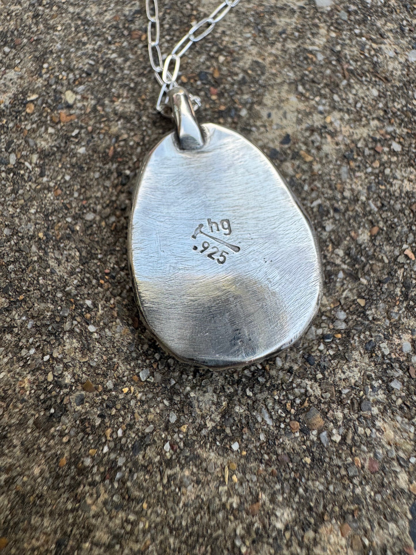 Tyrone Turquoise Sterling silver necklace