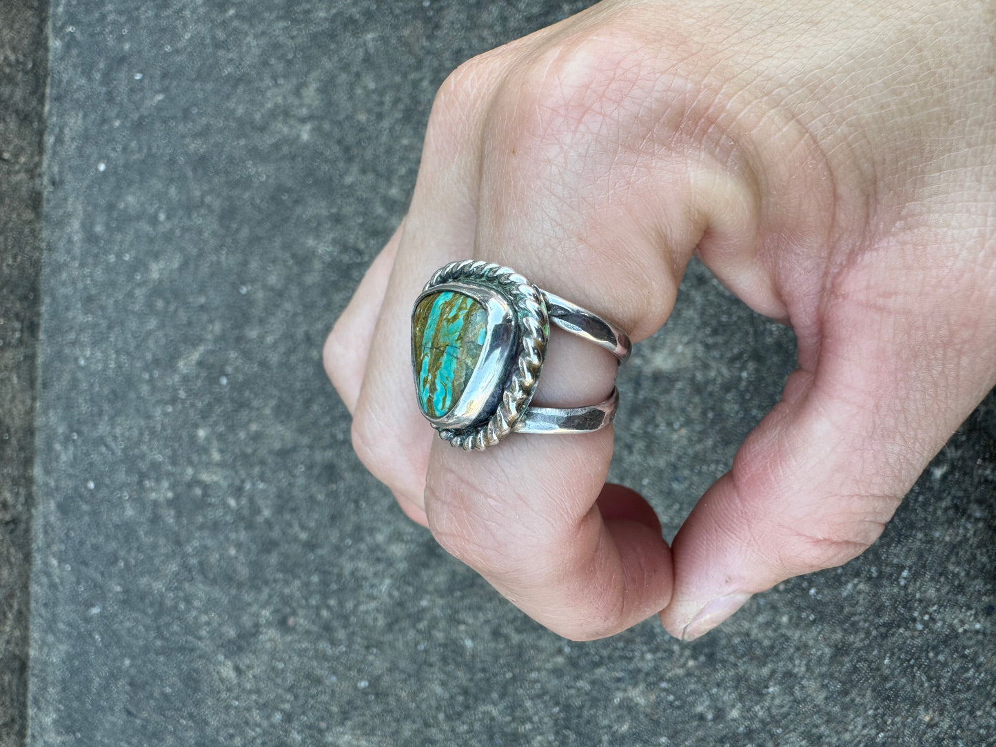 Kings Manassa Turquoise ring size 6
