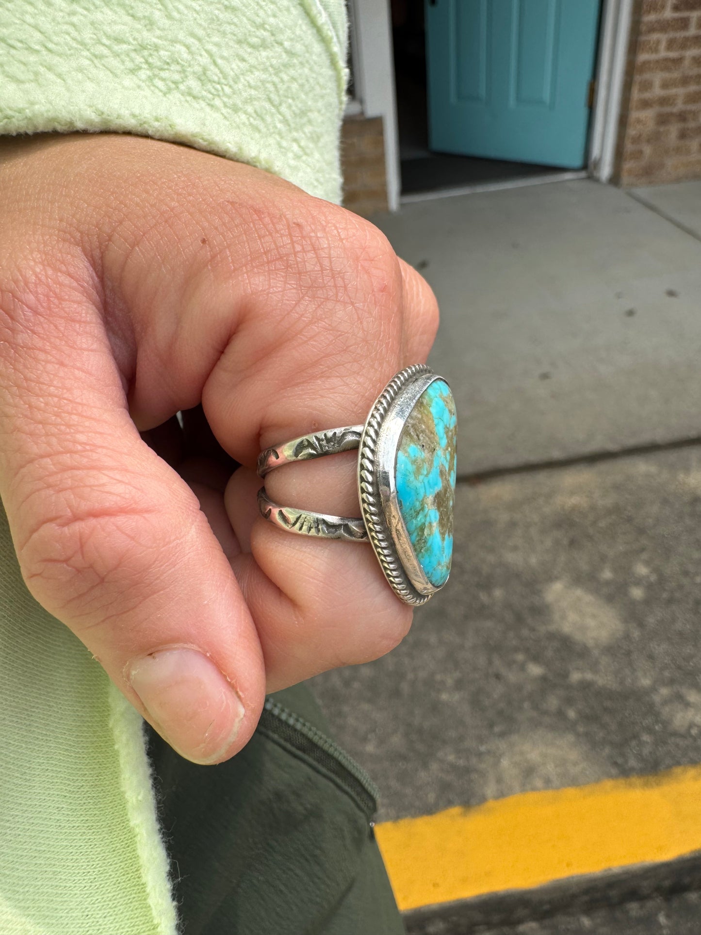 Kingman turquoise ring size 7