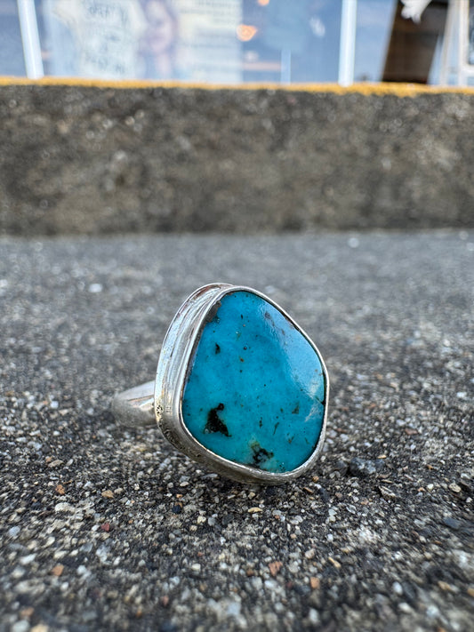 Kingman Turquoise ring size 7.25