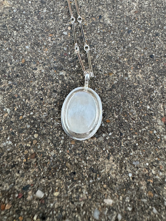 Dainty Moonstone Necklace