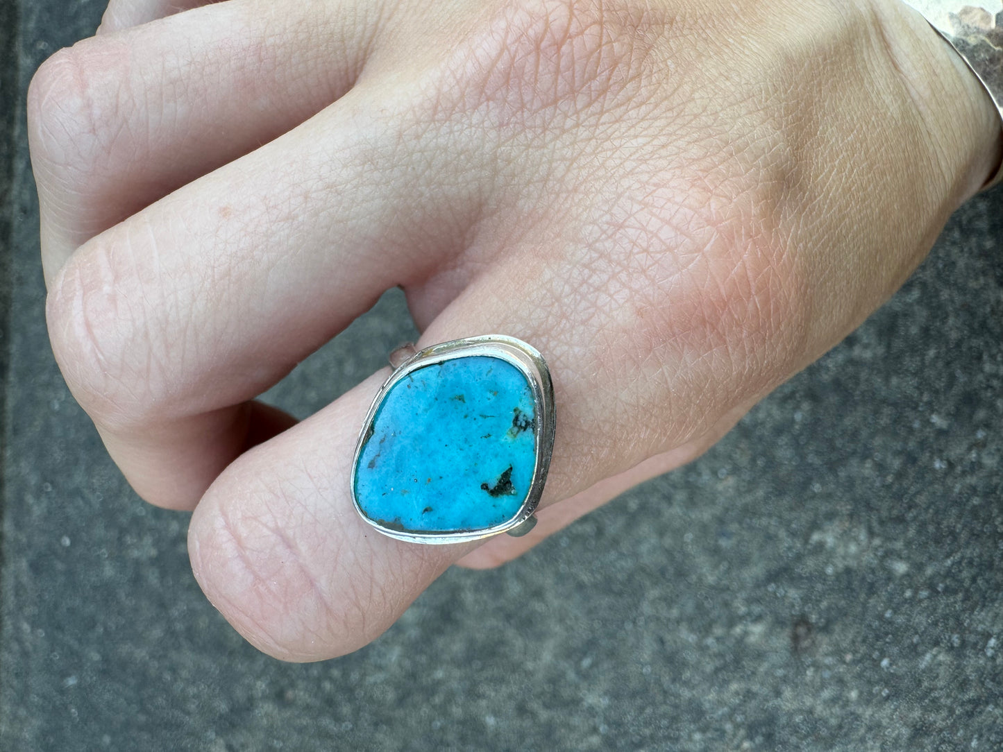 Kingman Turquoise ring size 7.25