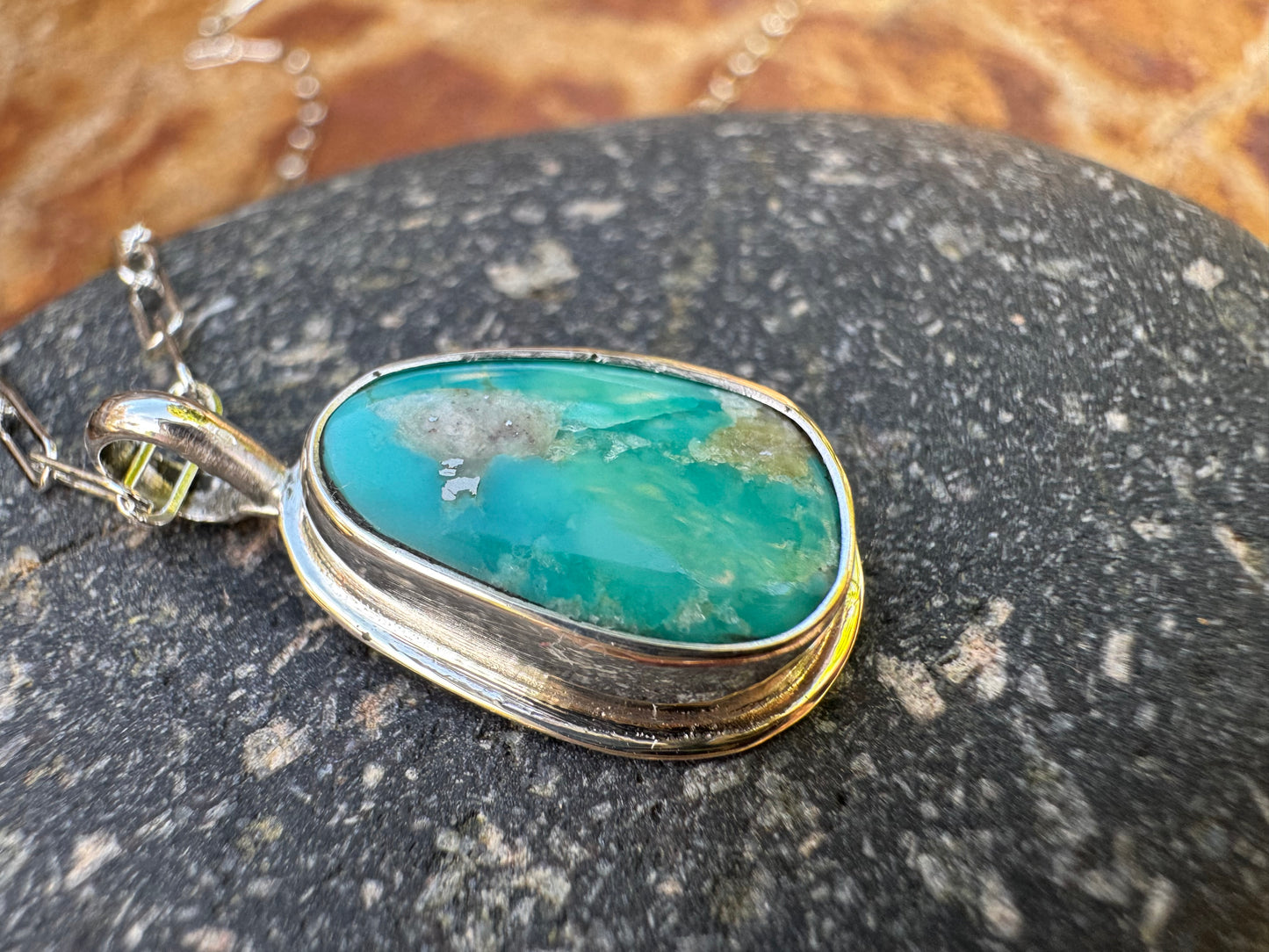 Campitos turquoise dainty necklace
