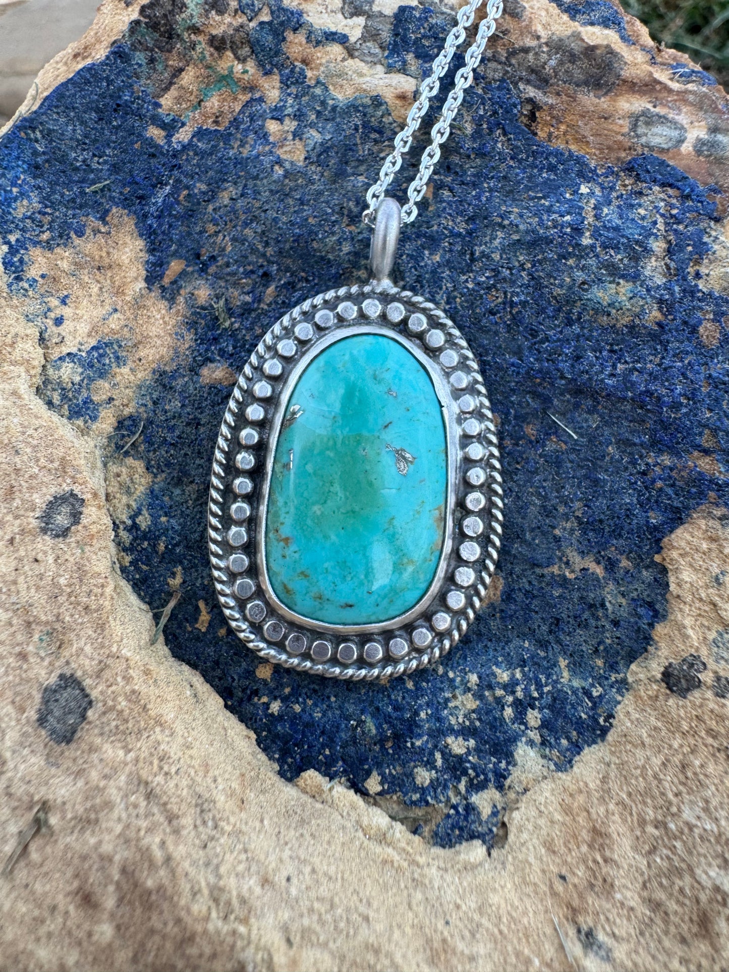 Fancy turquoise pendant