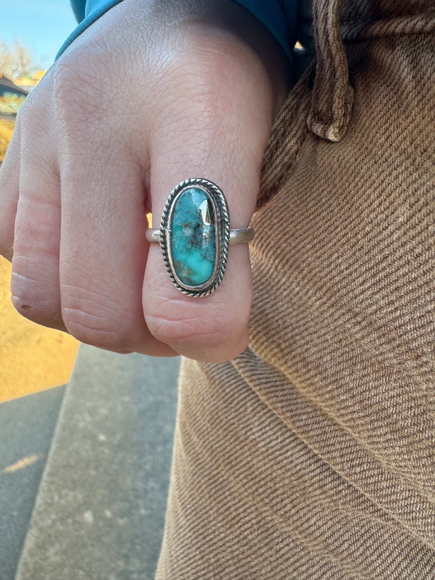 Campitos turquoise Ring size 7