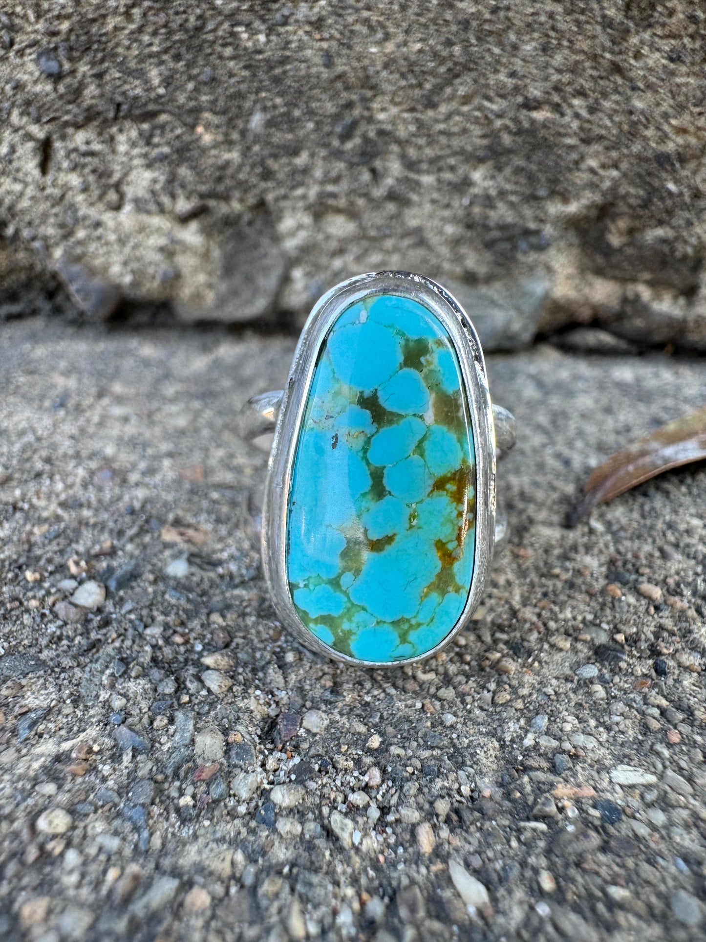 Tyrone turquoise ring size 7.5
