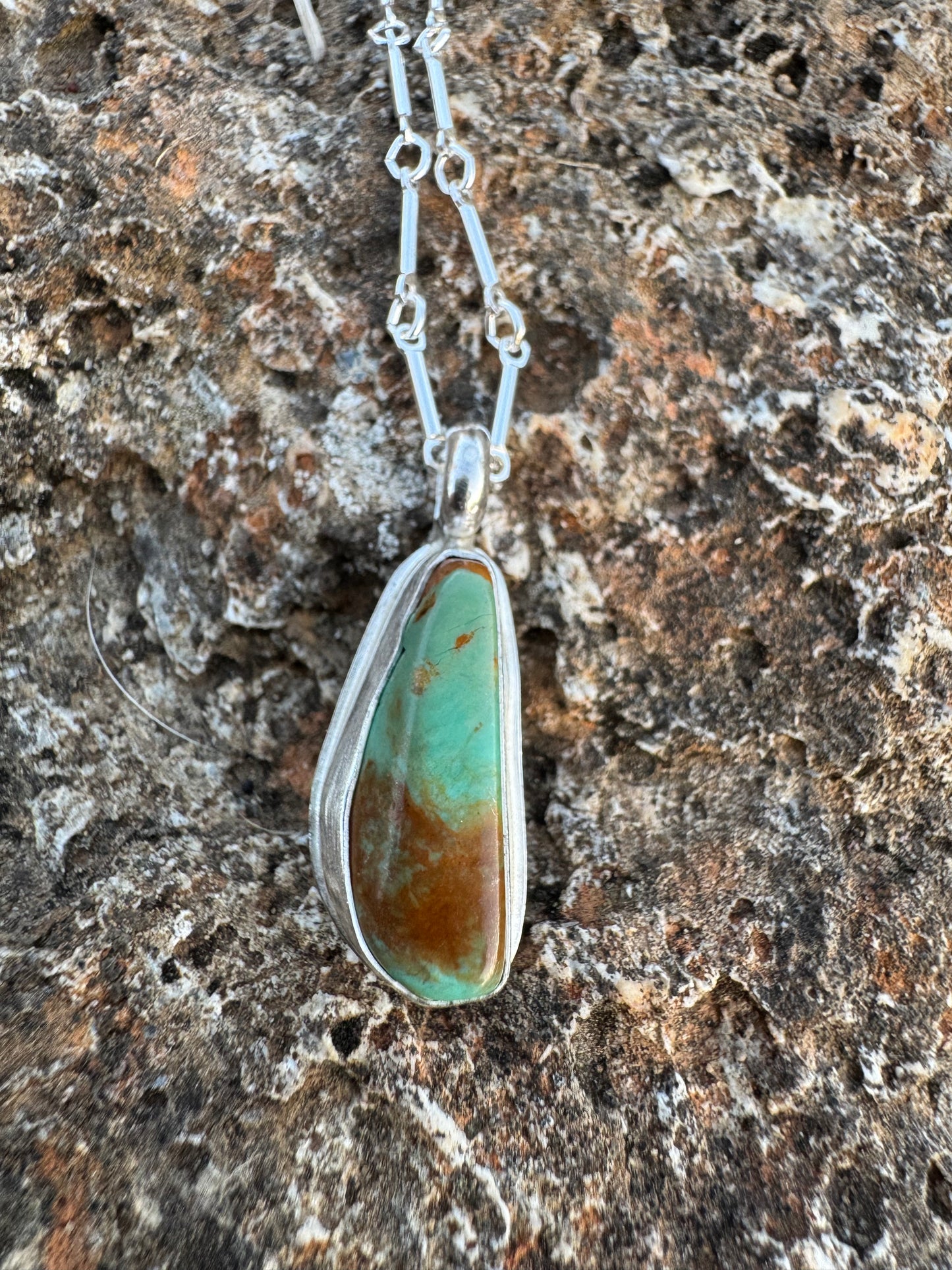 Kingman Turquoise Dainty pendant