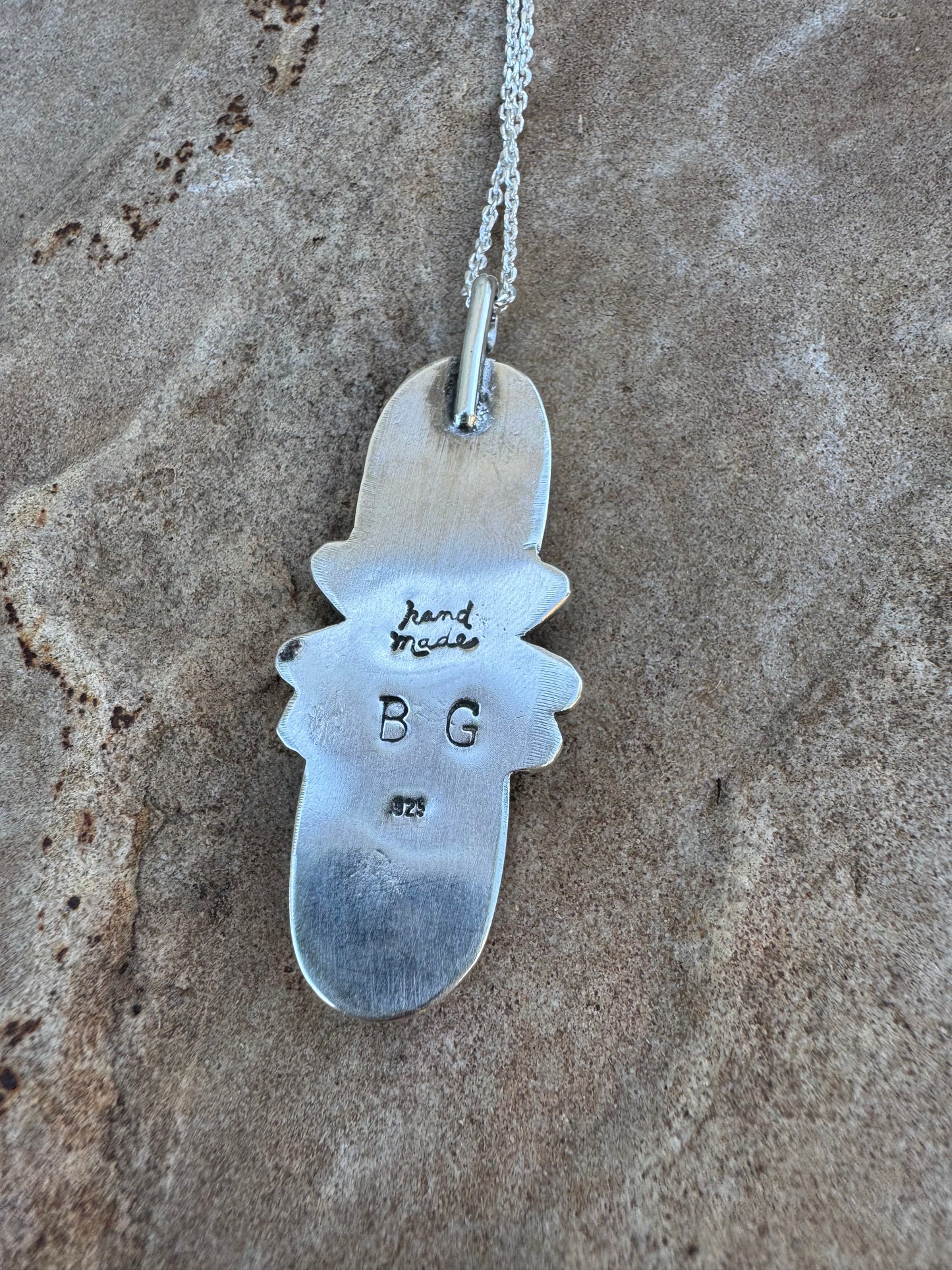 Two stone Spiny Oyster Necklace