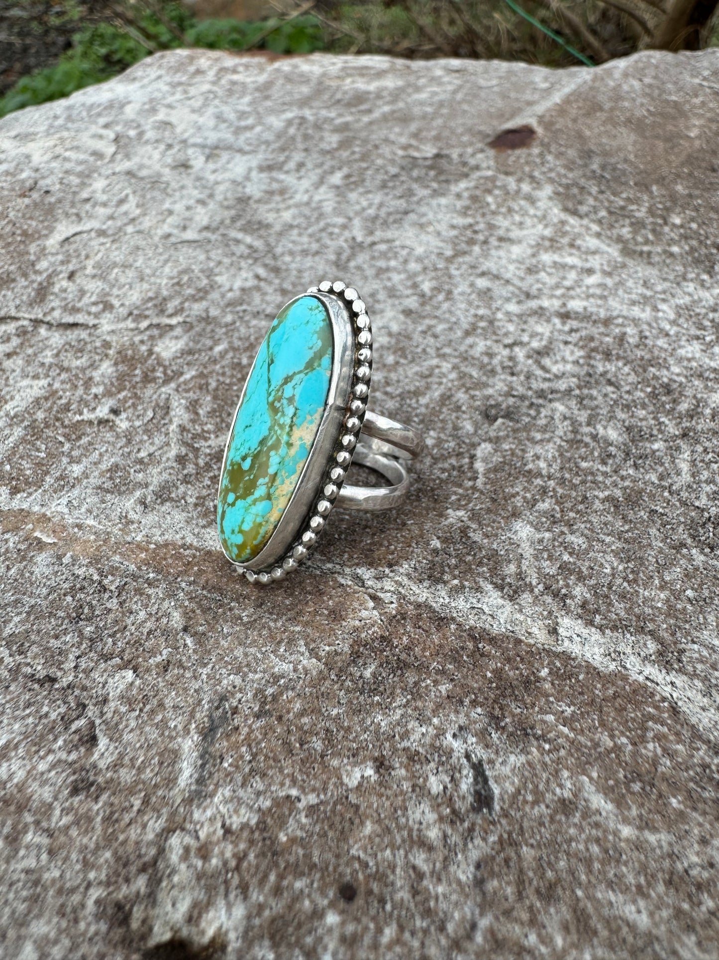 Tyrone turquoise ring size 6