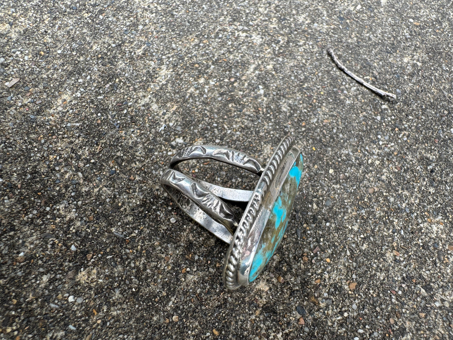 Kingman turquoise ring size 7